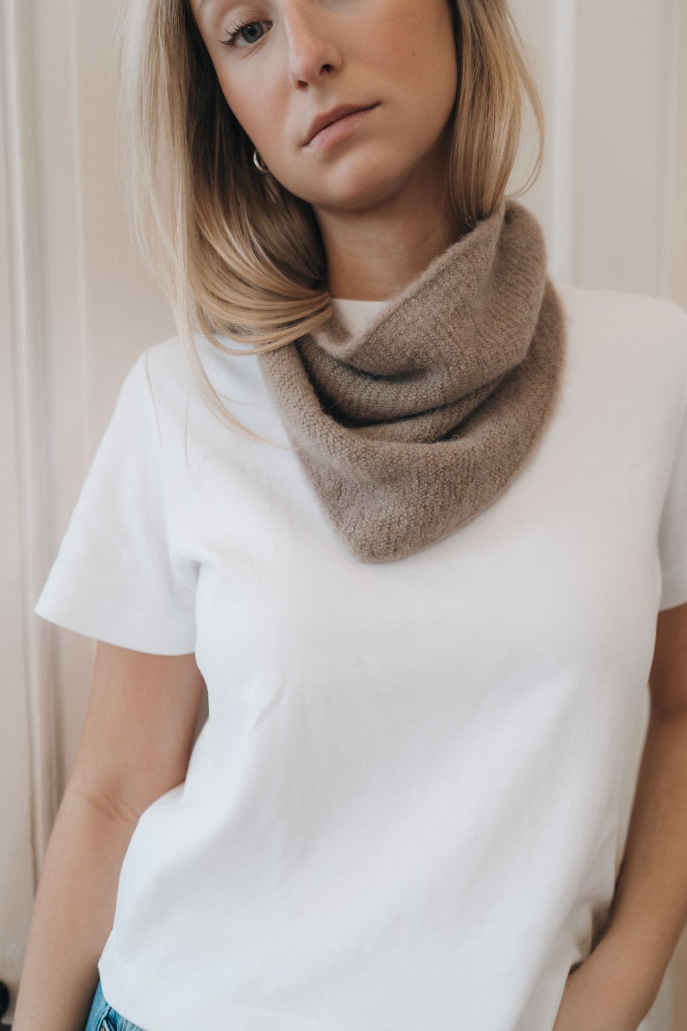 Dreieckstuch "SallyDLL" taupe - Dein Lieblingsladen Concept
