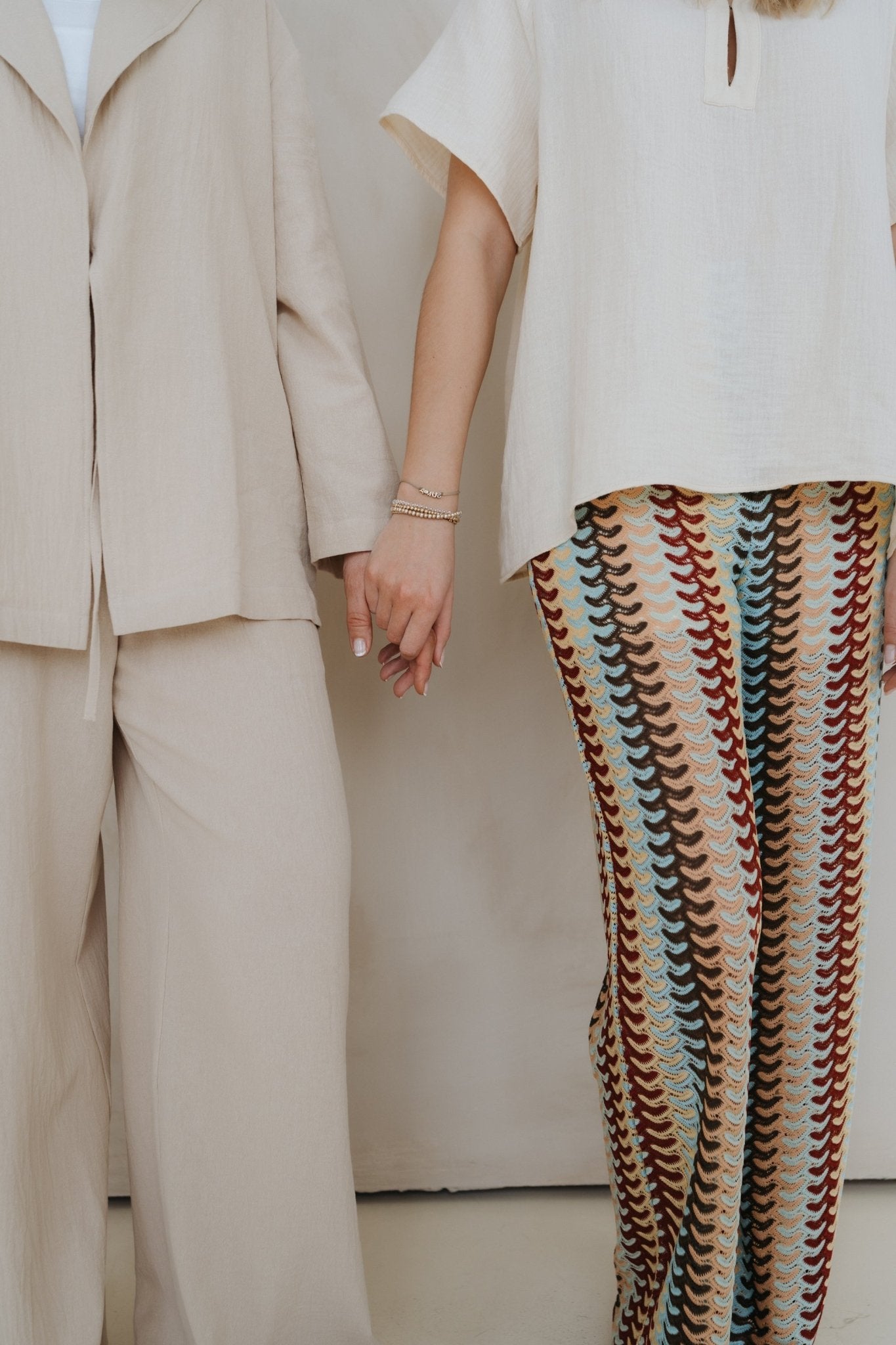 Hose "LouDLL" colorful sage - Dein Lieblingsladen Concept
