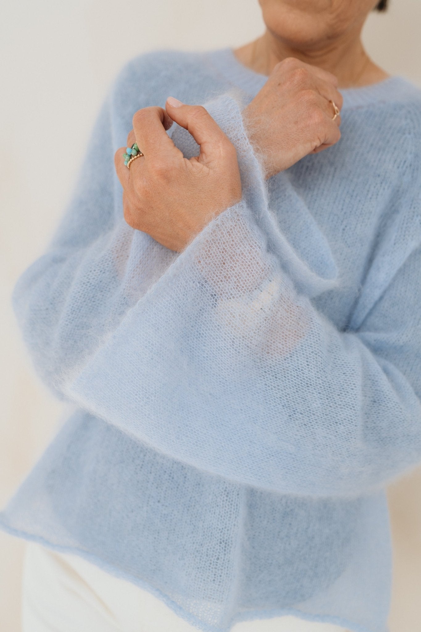 Pullover "SumiDLL" light blue - Dein Lieblingsladen Concept