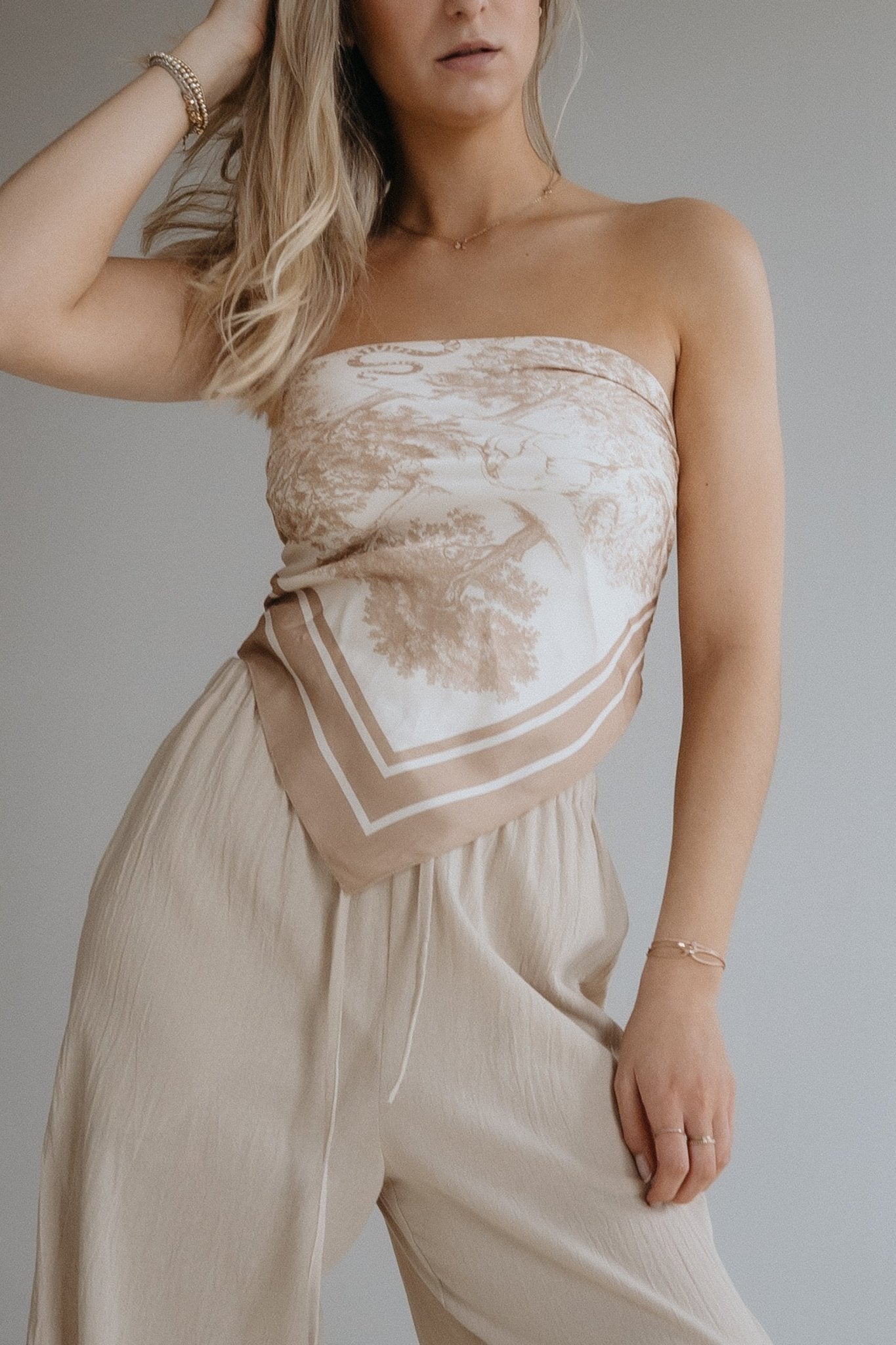 Tuch "LoreenDLL" beige - Dein Lieblingsladen Concept