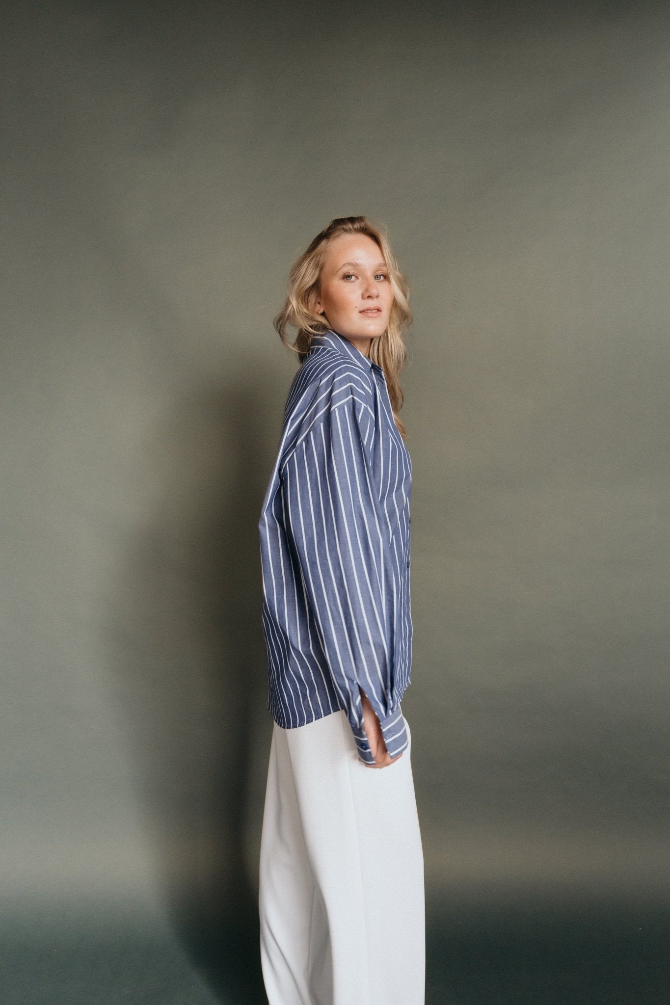 Bluse Stripes "LumaDLL" blue - Dein Lieblingsladen Concept