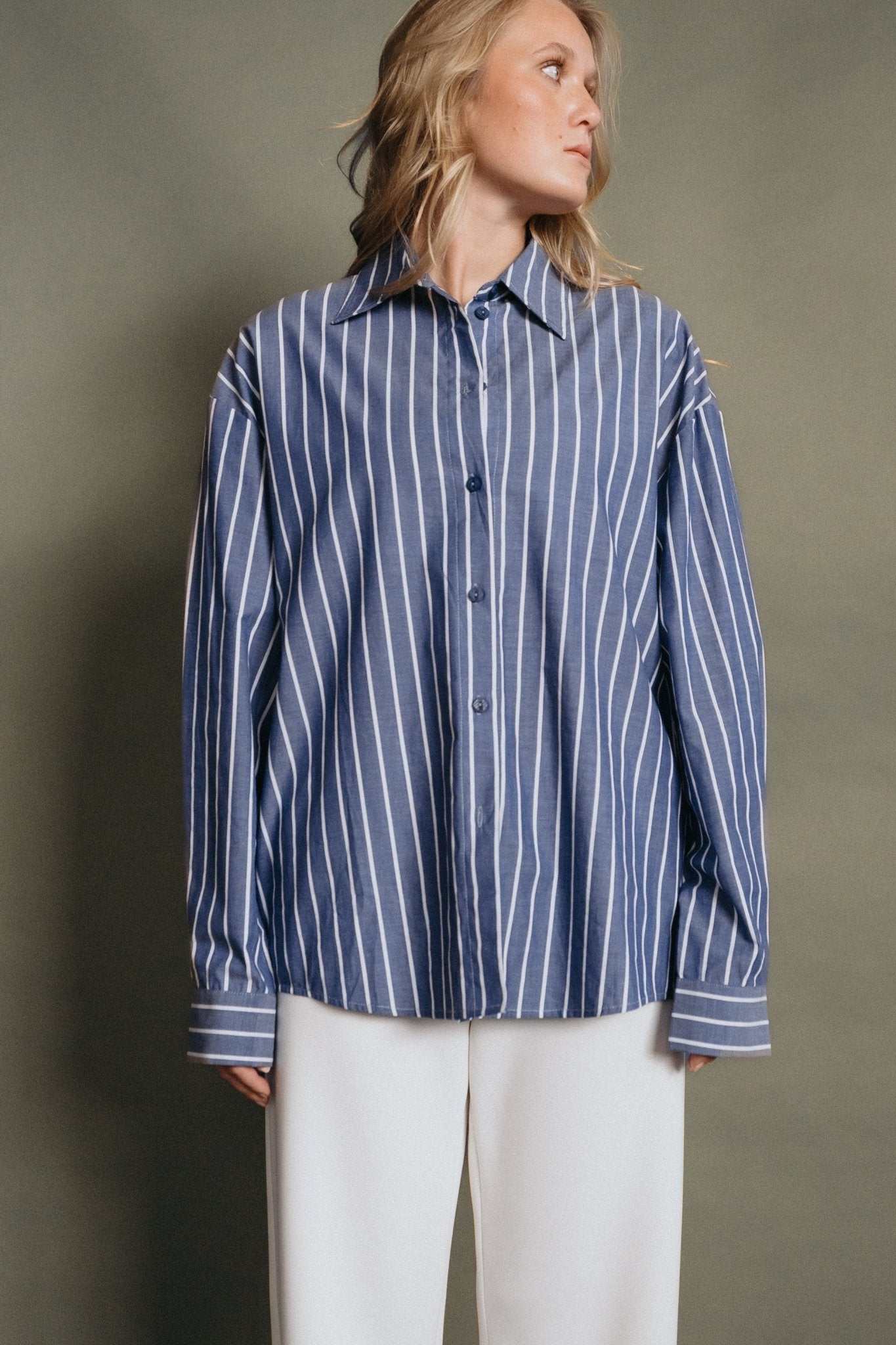 Bluse Stripes "LumaDLL" blue - Dein Lieblingsladen Concept