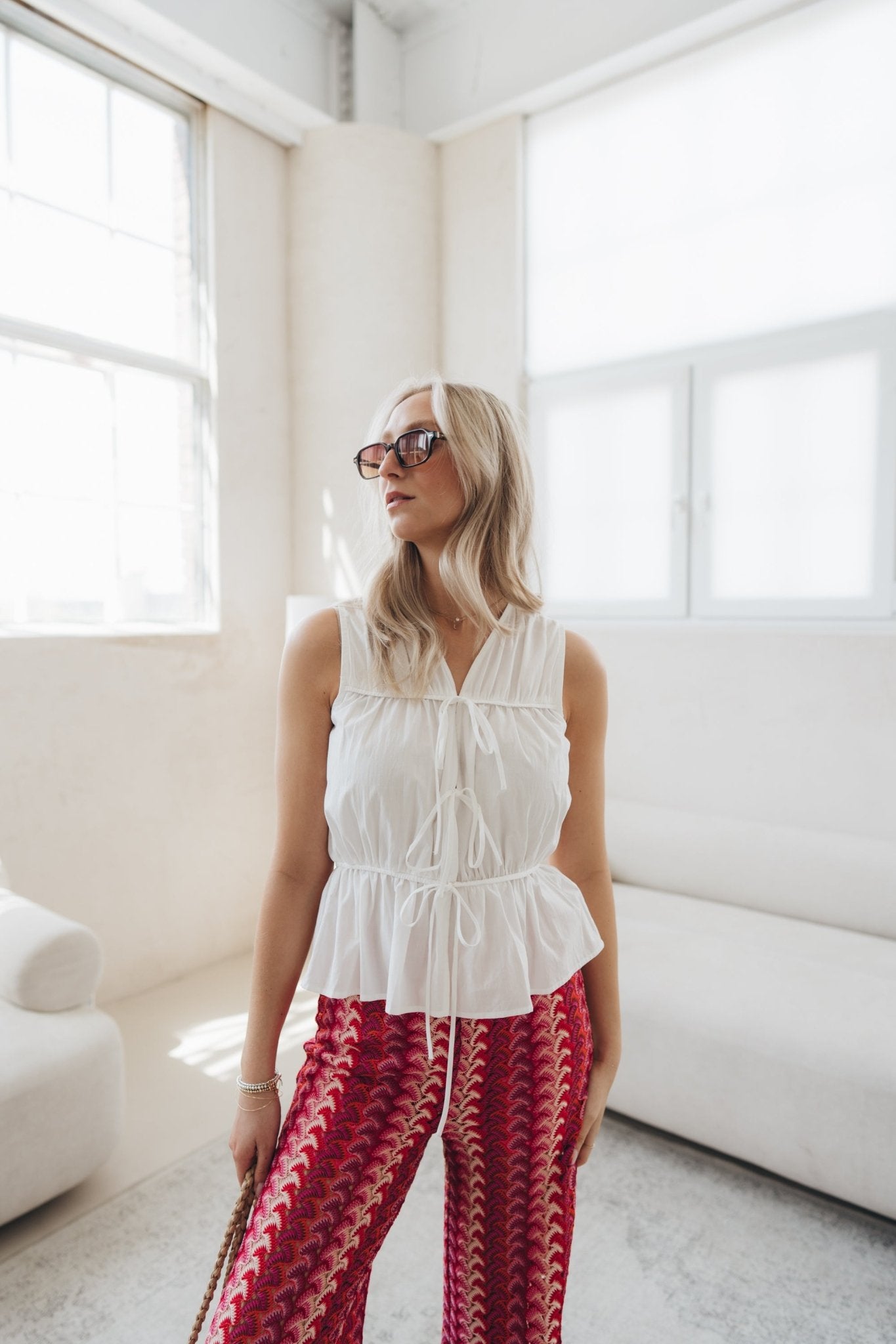 Top "ViviaDLL" white - Dein Lieblingsladen Concept
