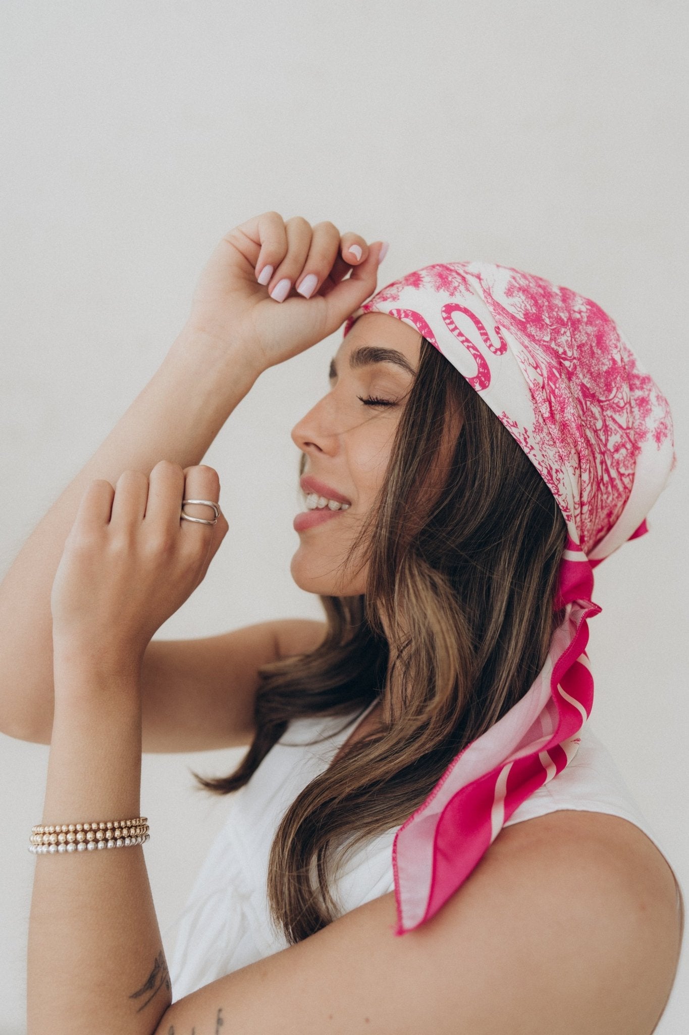 Tuch "LoreenDLL" pink - Dein Lieblingsladen Concept