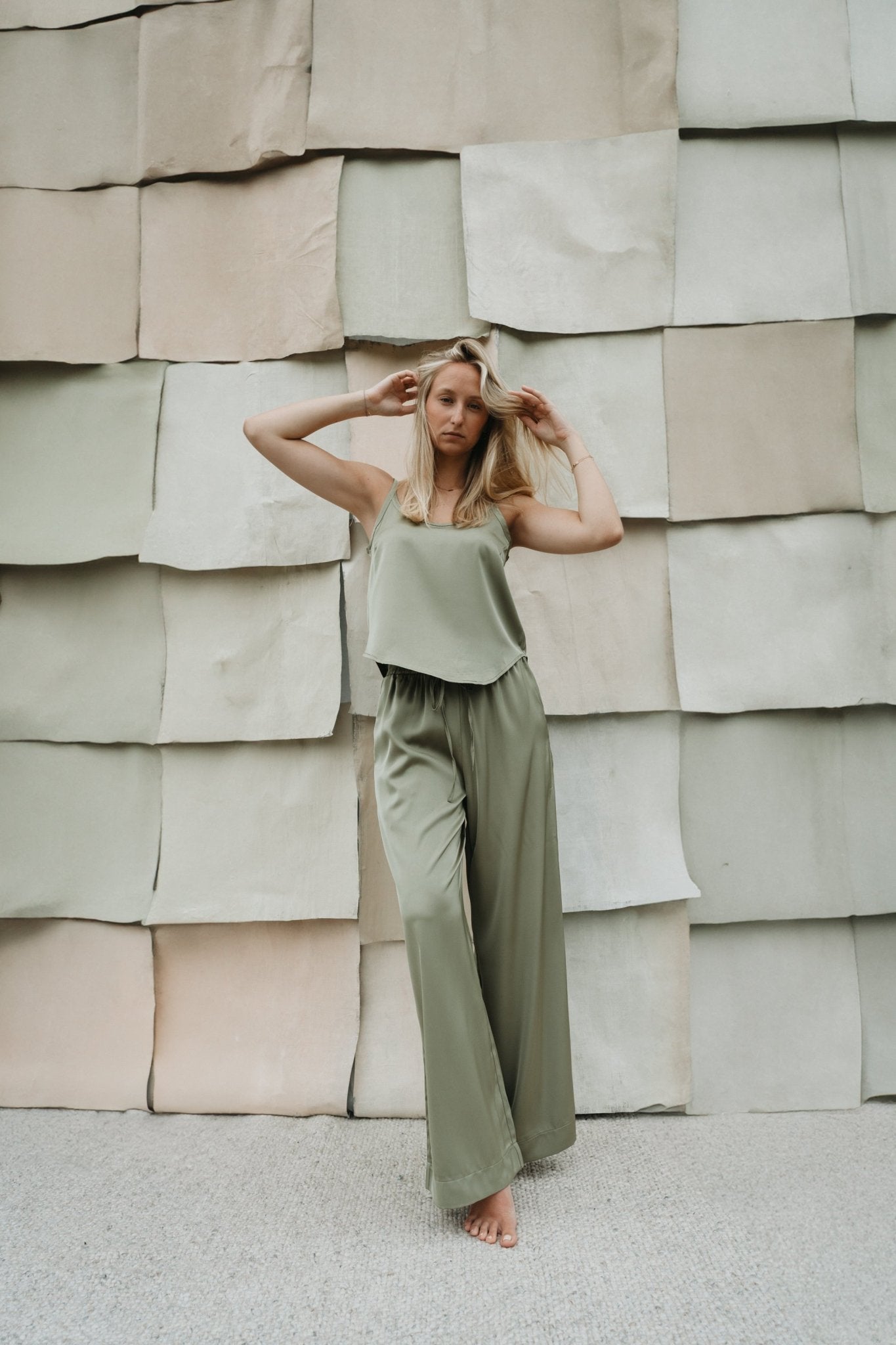 Hose "DinaDLL" khaki - Dein Lieblingsladen Concept