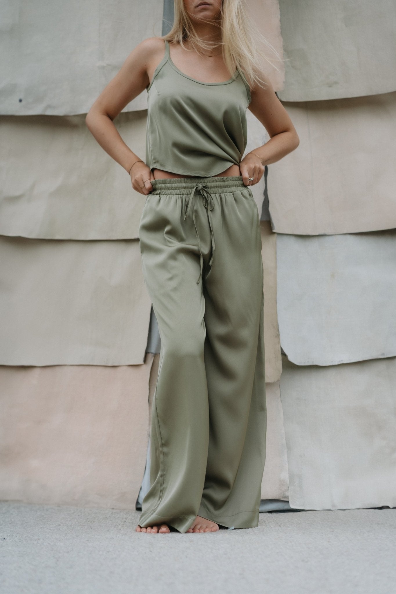Hose "DinaDLL" khaki - Dein Lieblingsladen Concept