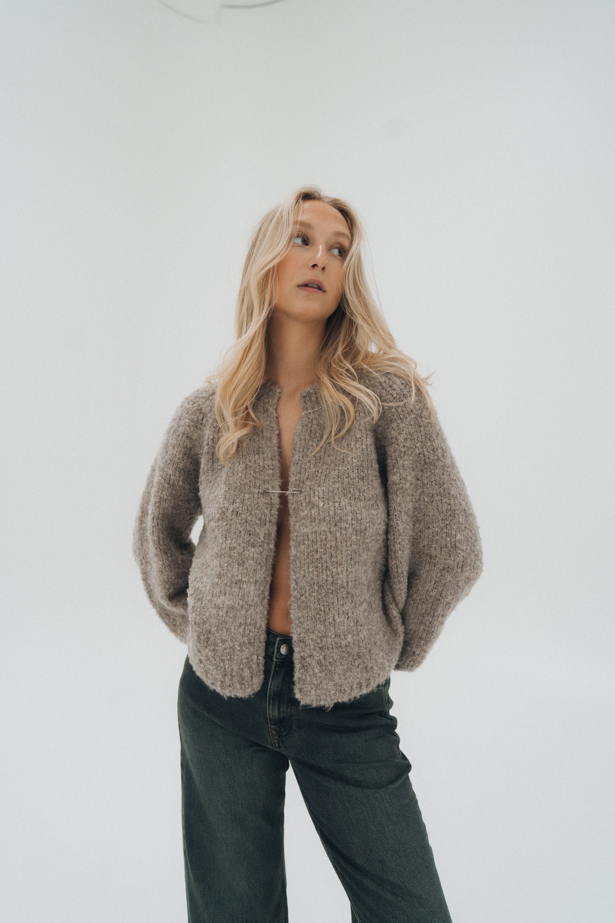 Cardigan "NoomiDLL" taupe