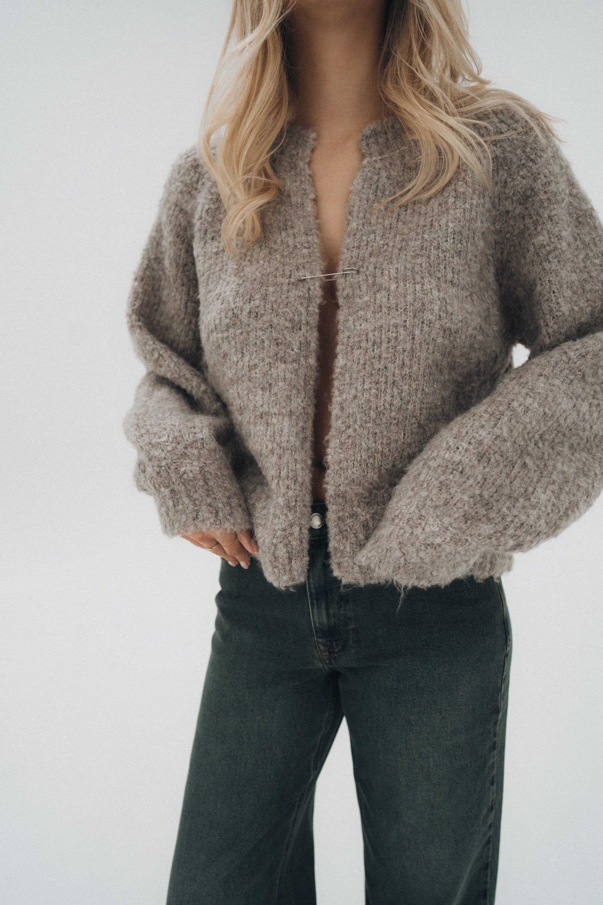 Cardigan "NoomiDLL" taupe