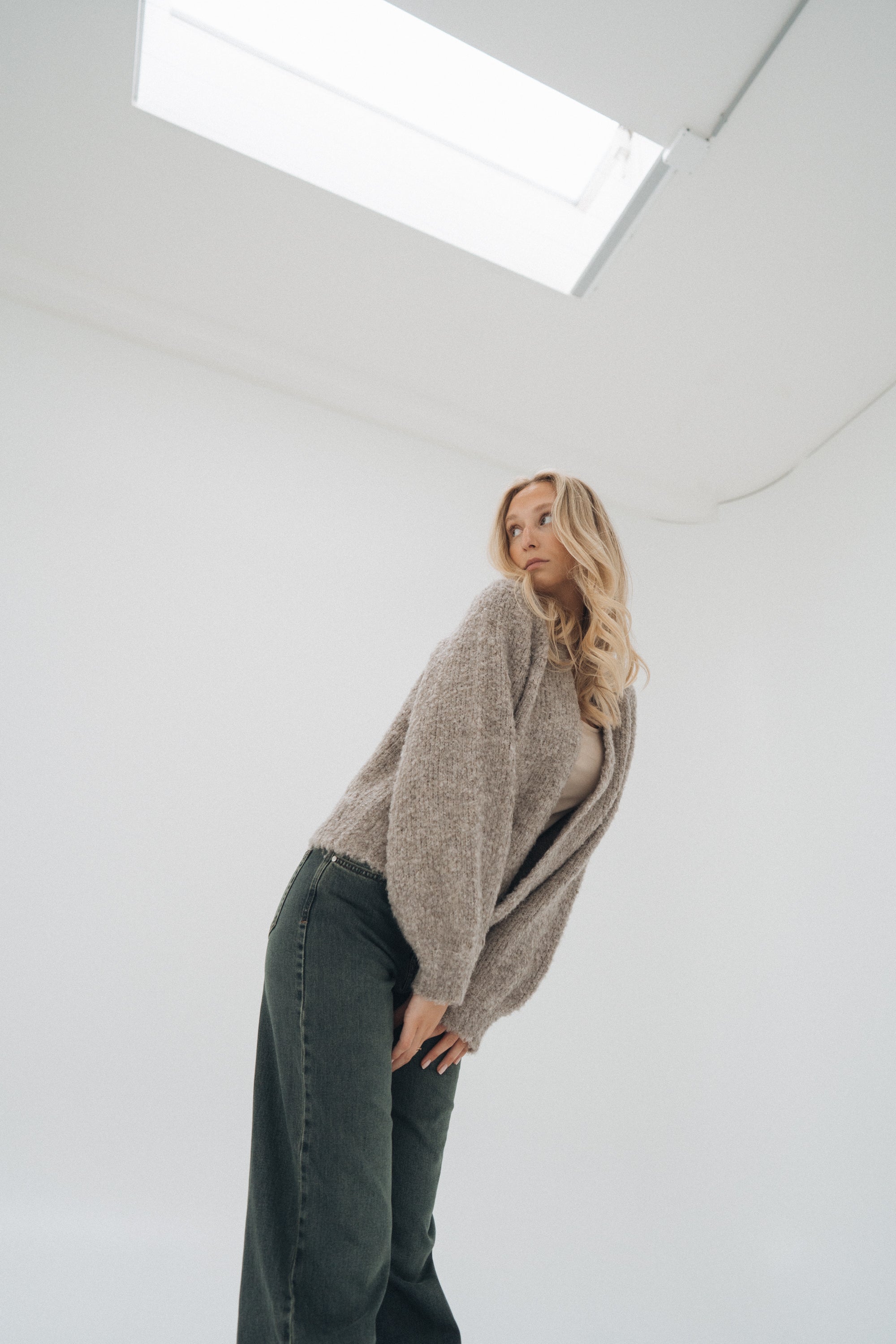 Cardigan "NoomiDLL" taupe