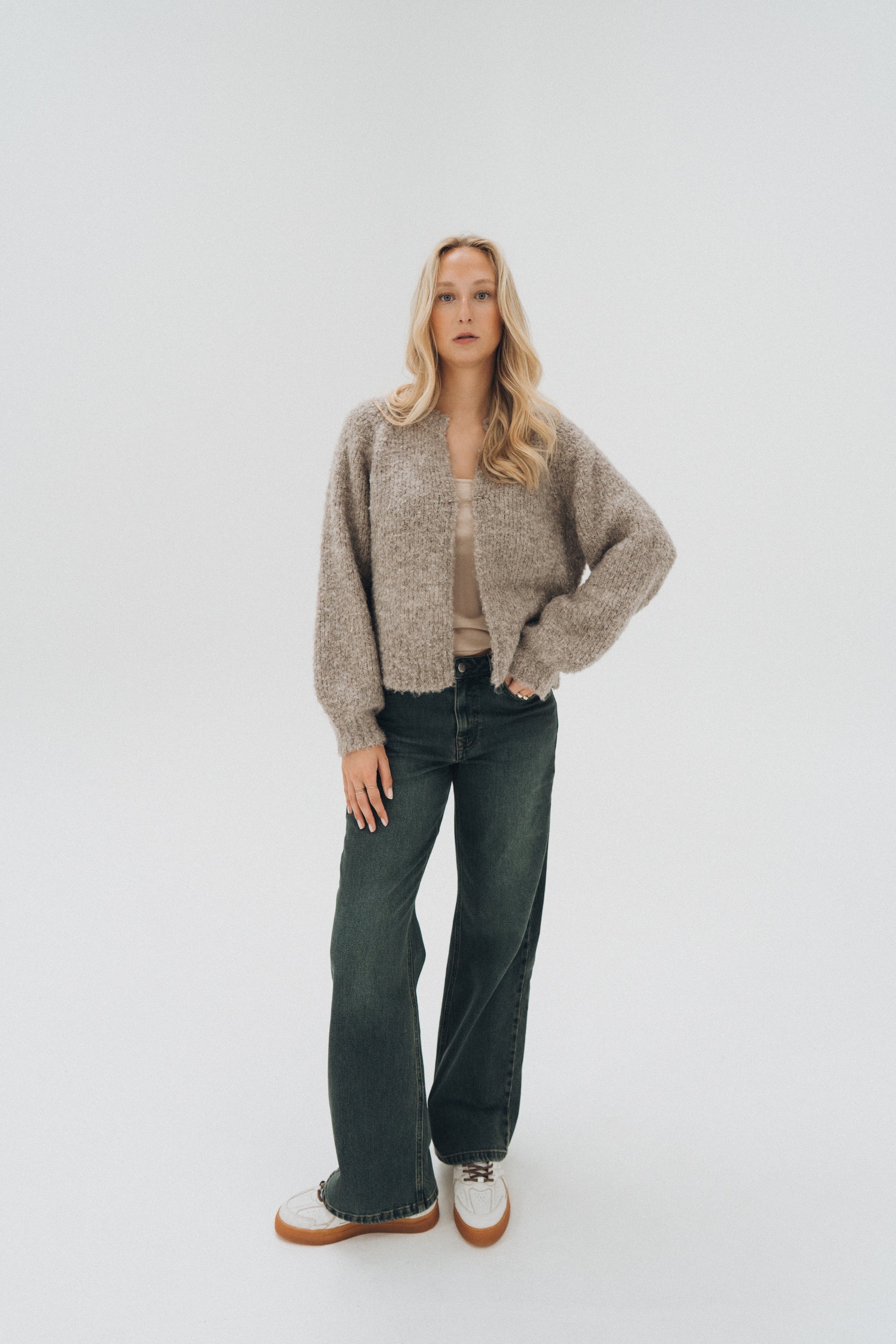 Cardigan "NoomiDLL" taupe