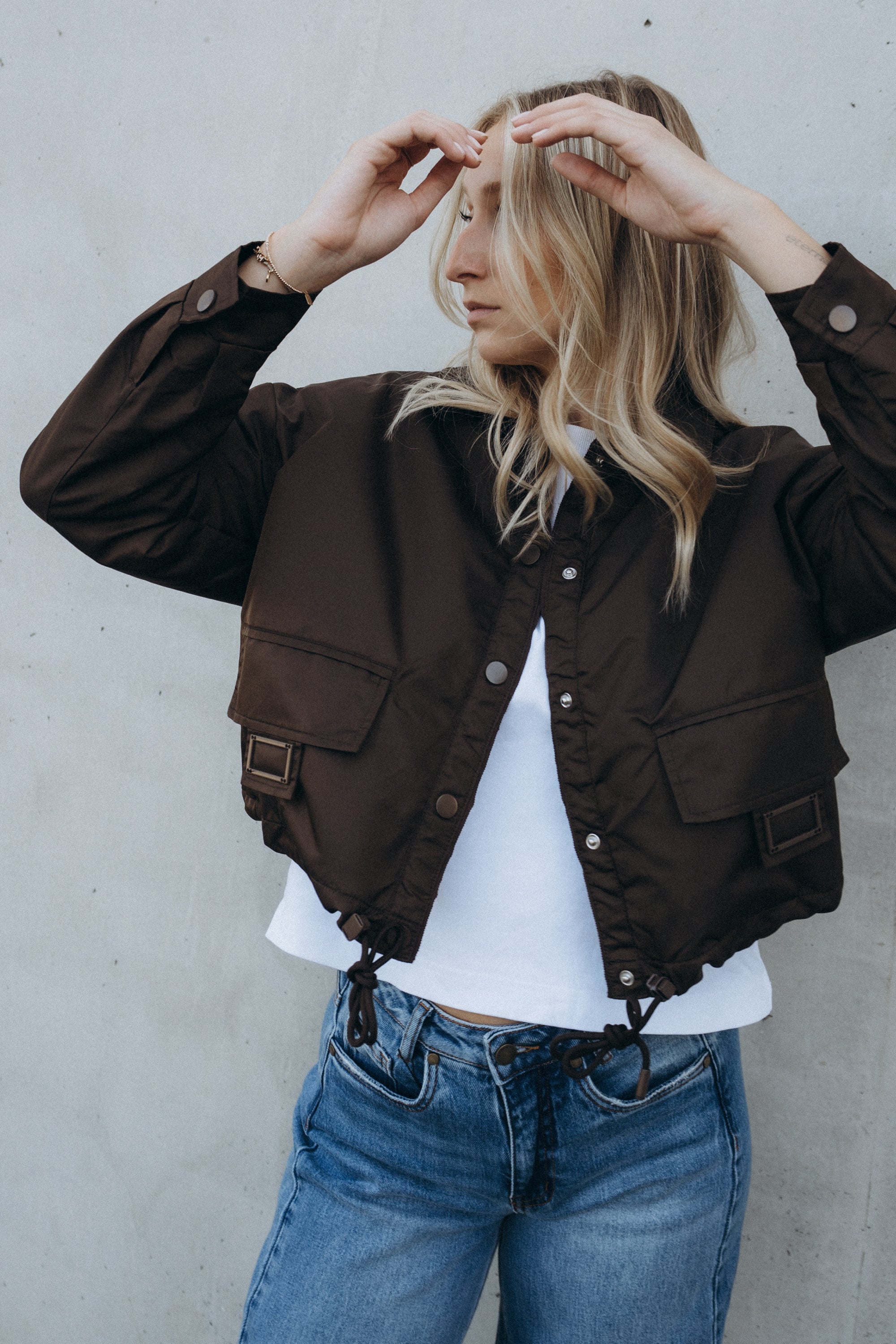 Jacke "NaneDLL" brown