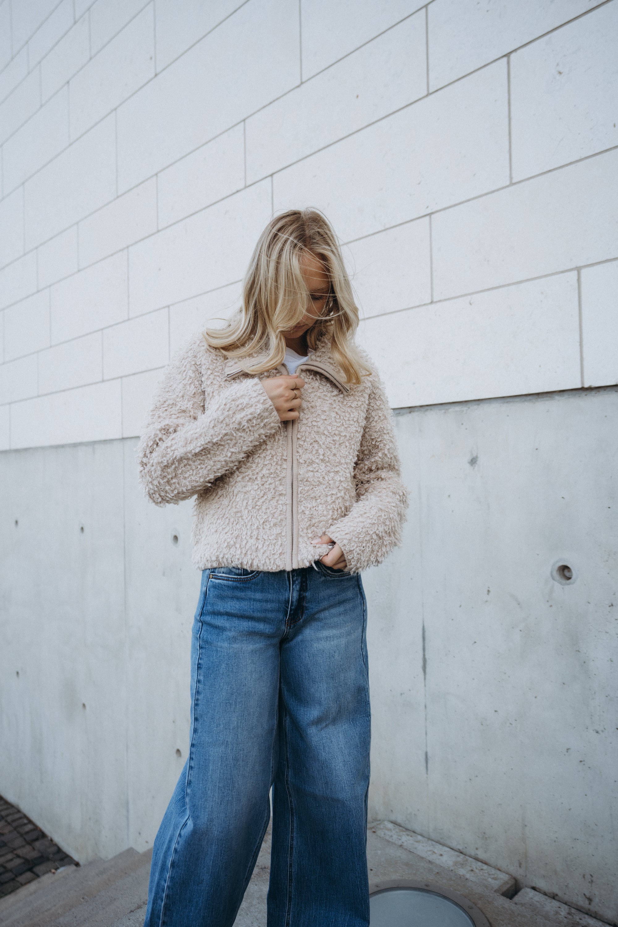 Zotteljacke "NaokoDLL" sand