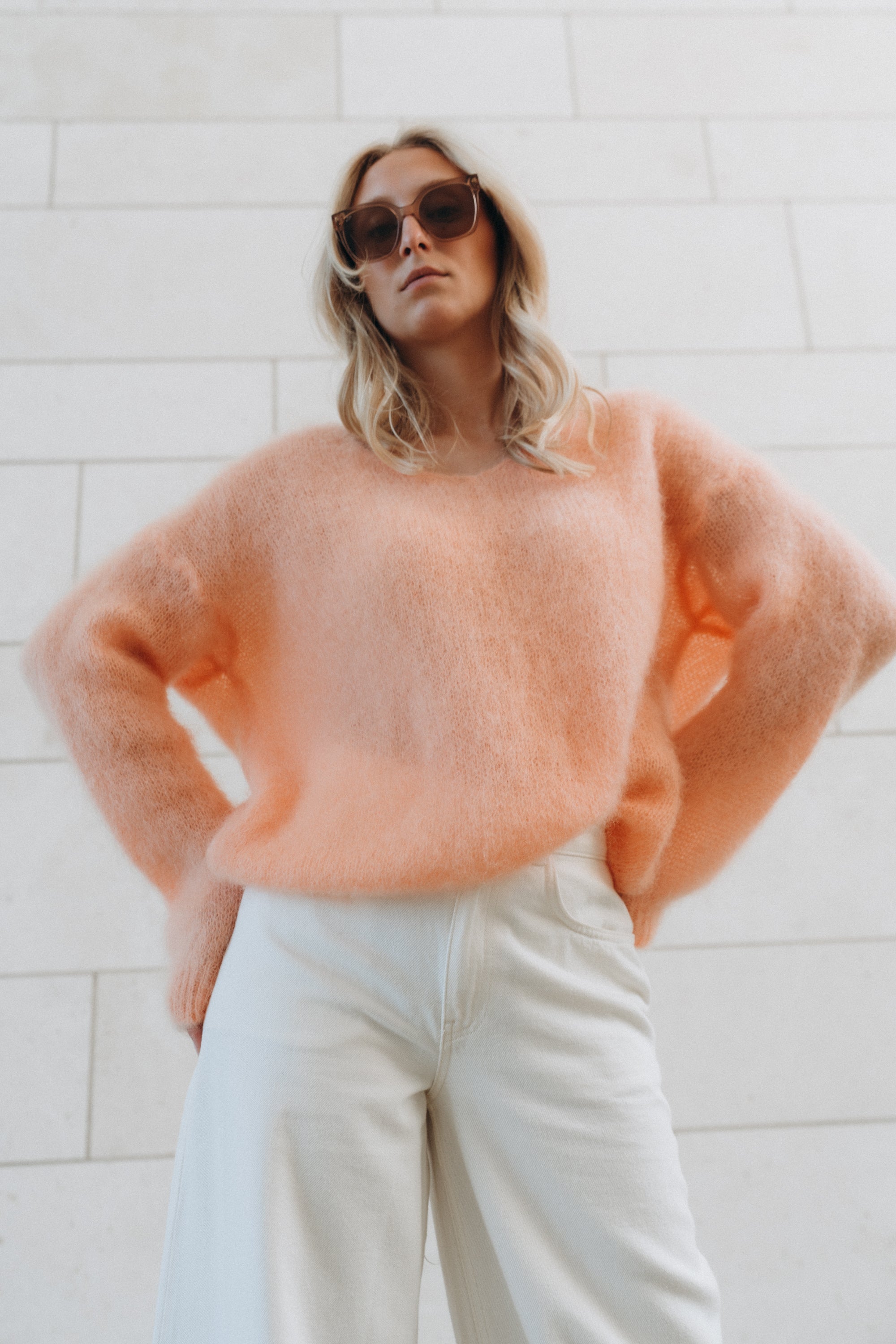 Pullover „PascalaDLL“ peach