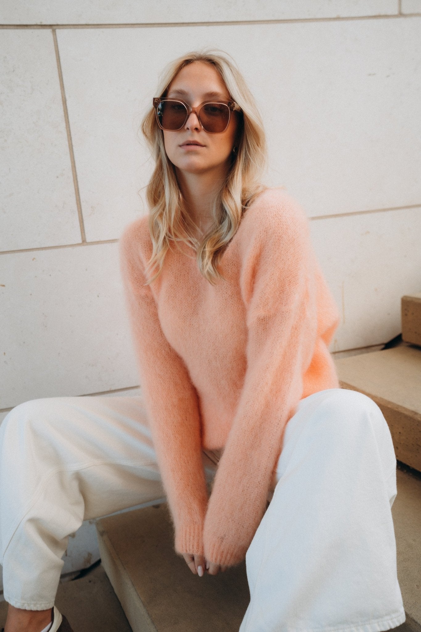 Pullover „PascalaDLL“ peach - Dein Lieblingsladen Concept