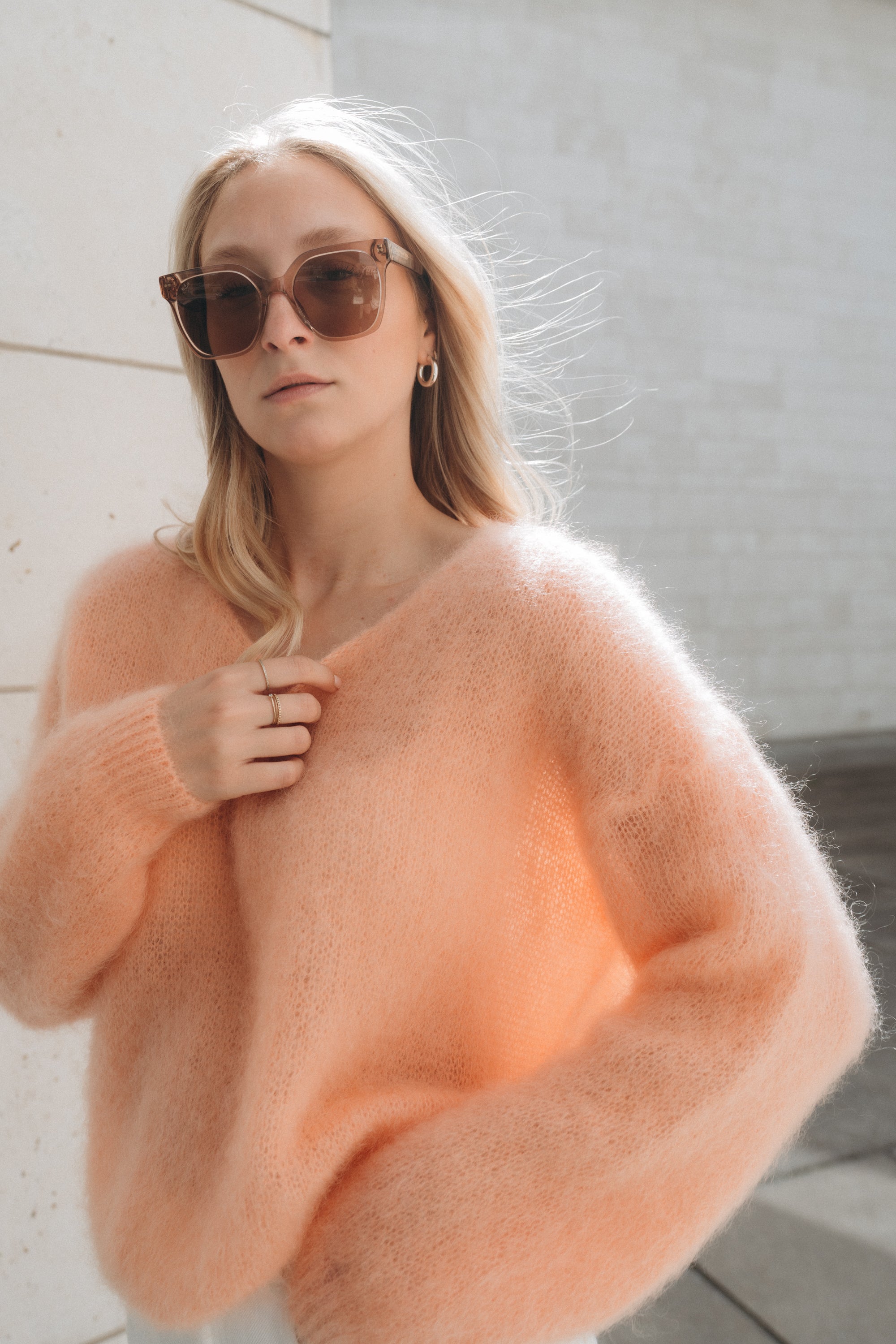 Pullover „PascalaDLL“ peach