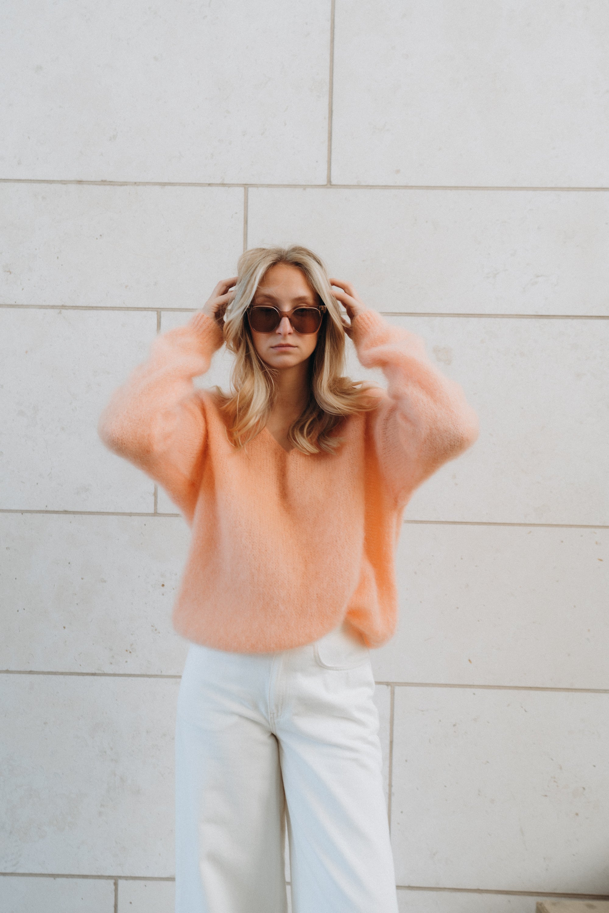 Pullover „PascalaDLL“ peach