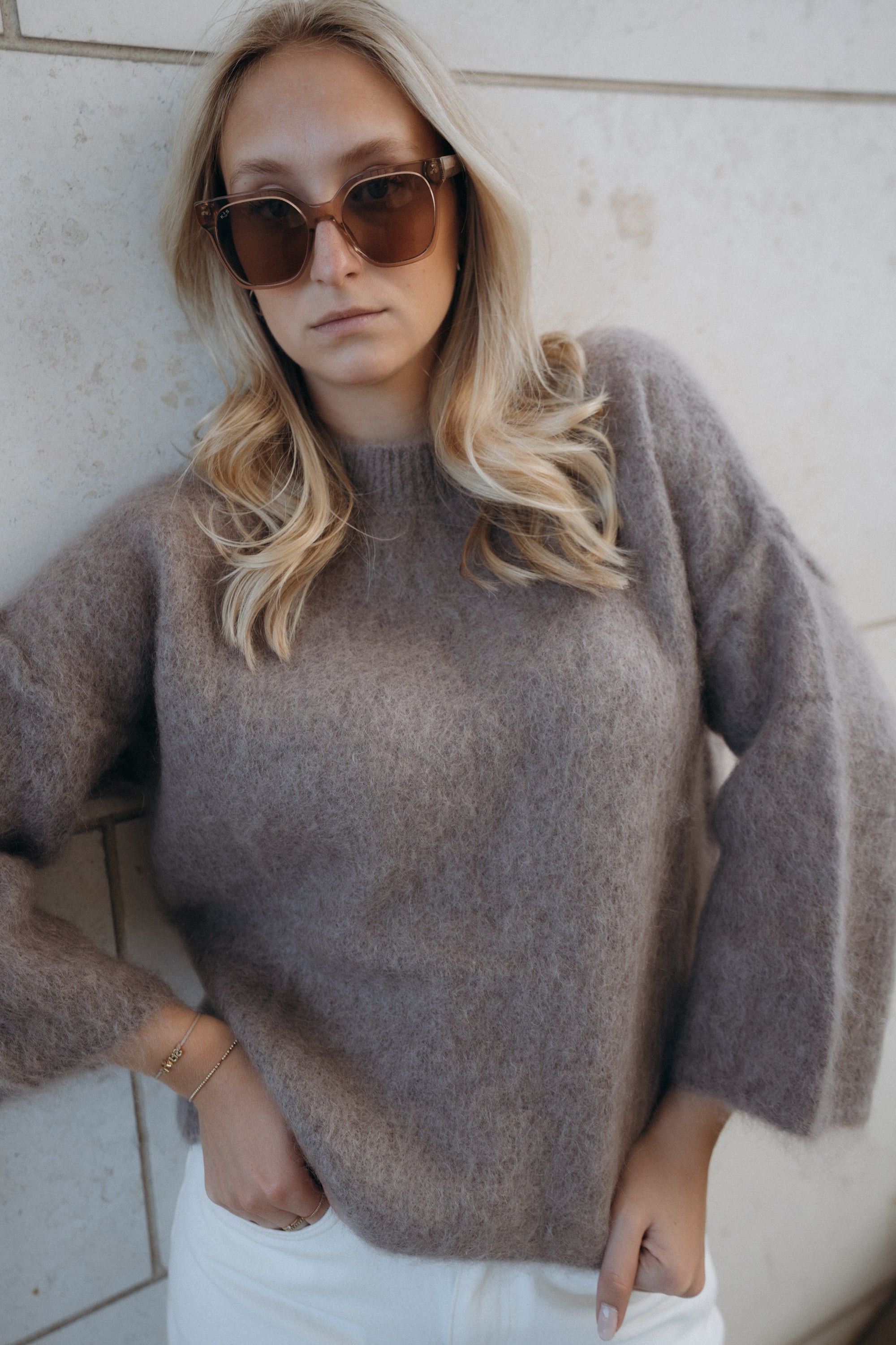 Pullover "NylaDLL" fango