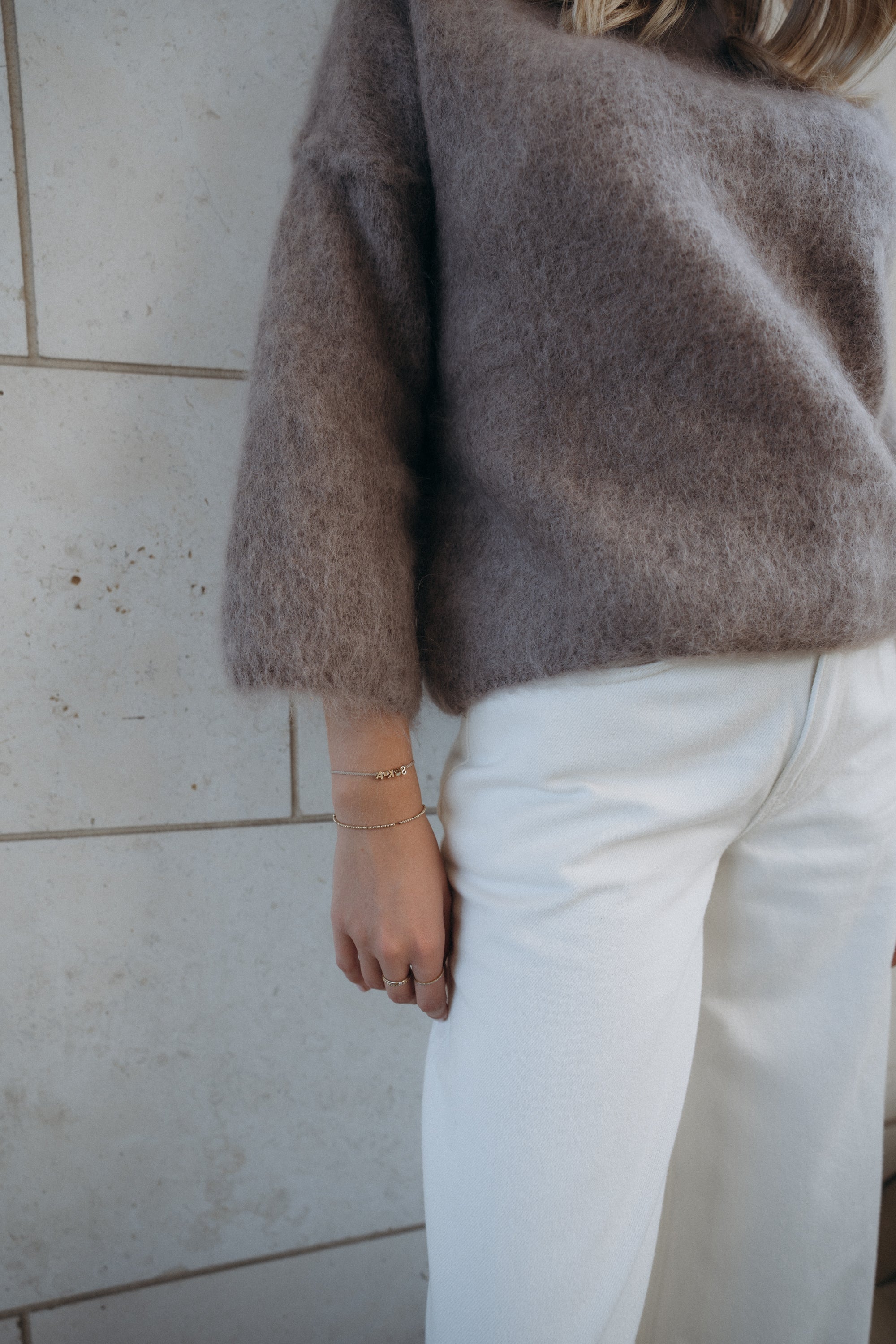 Pullover "NylaDLL" fango