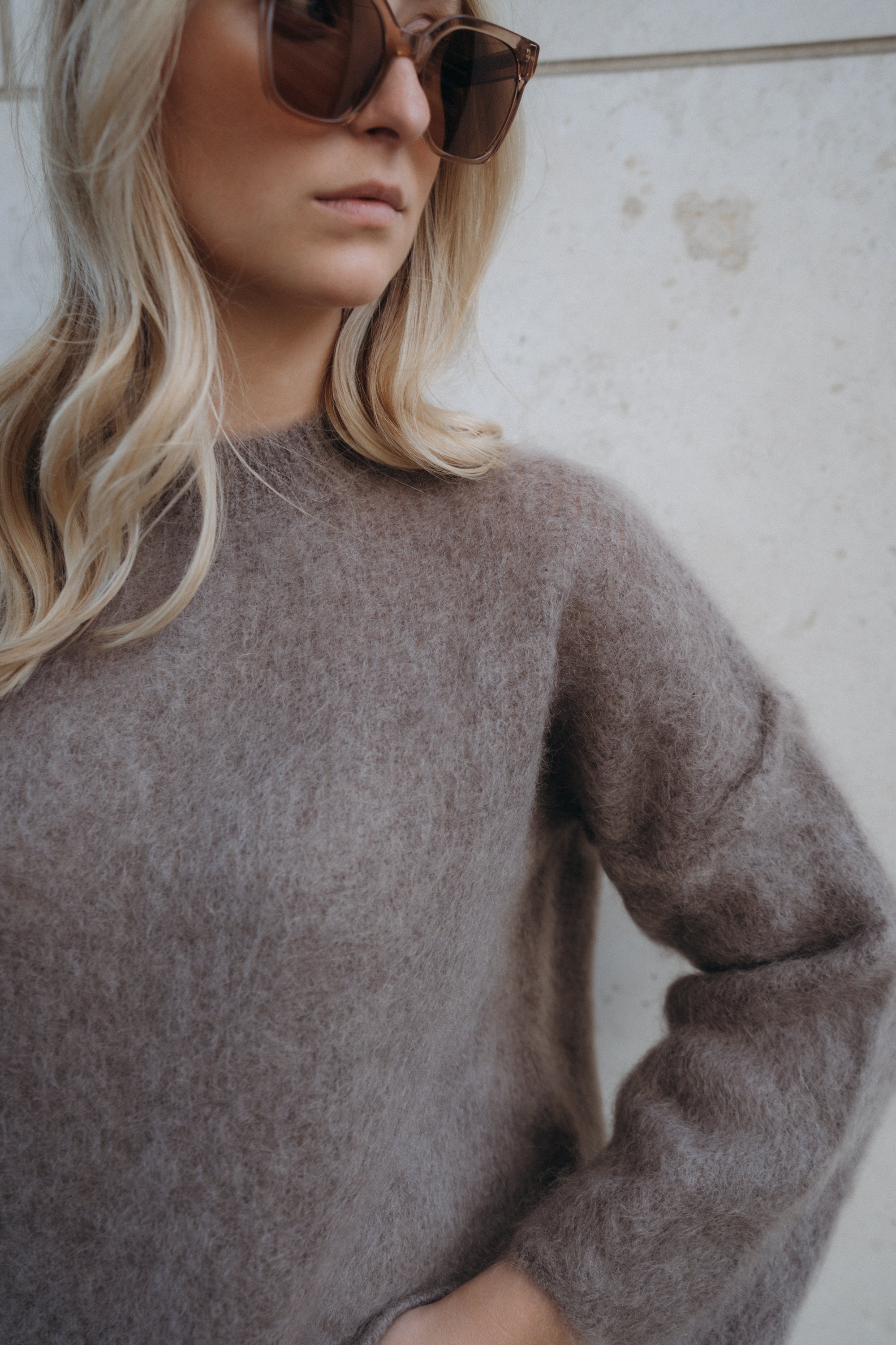 Pullover "NylaDLL" fango