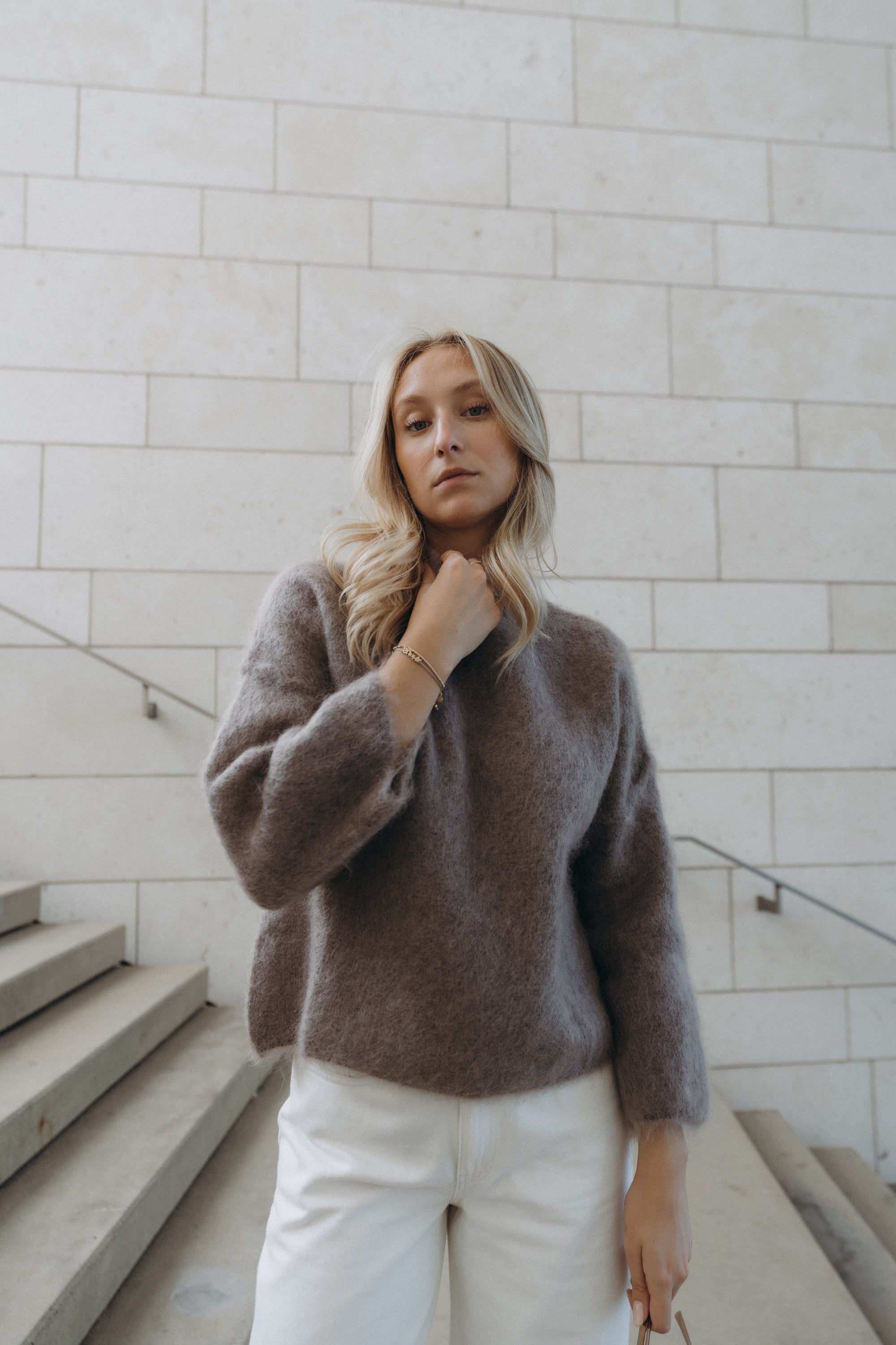 Pullover "NylaDLL" fango