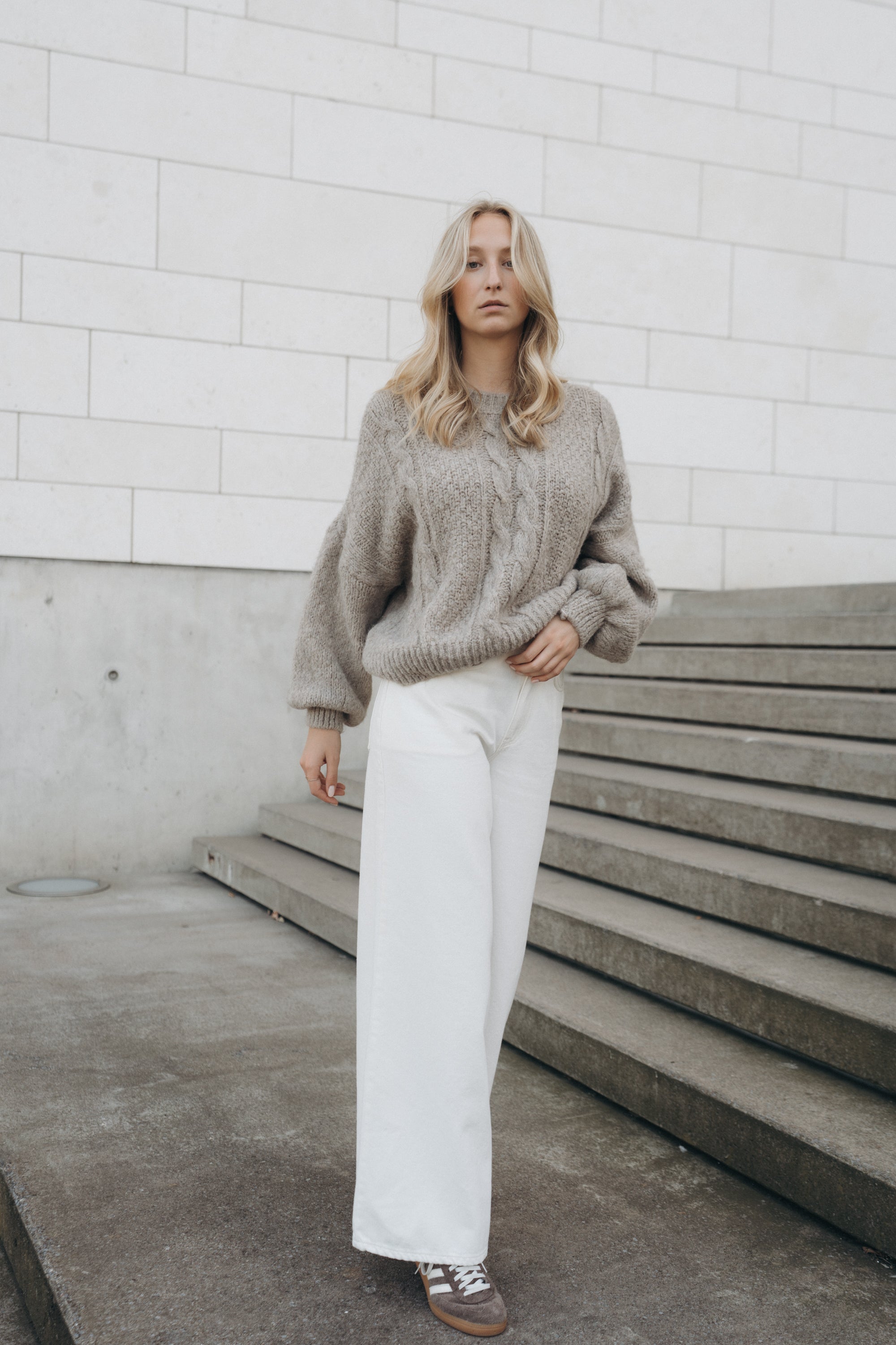 Pullover „WikaDLL“ taupe