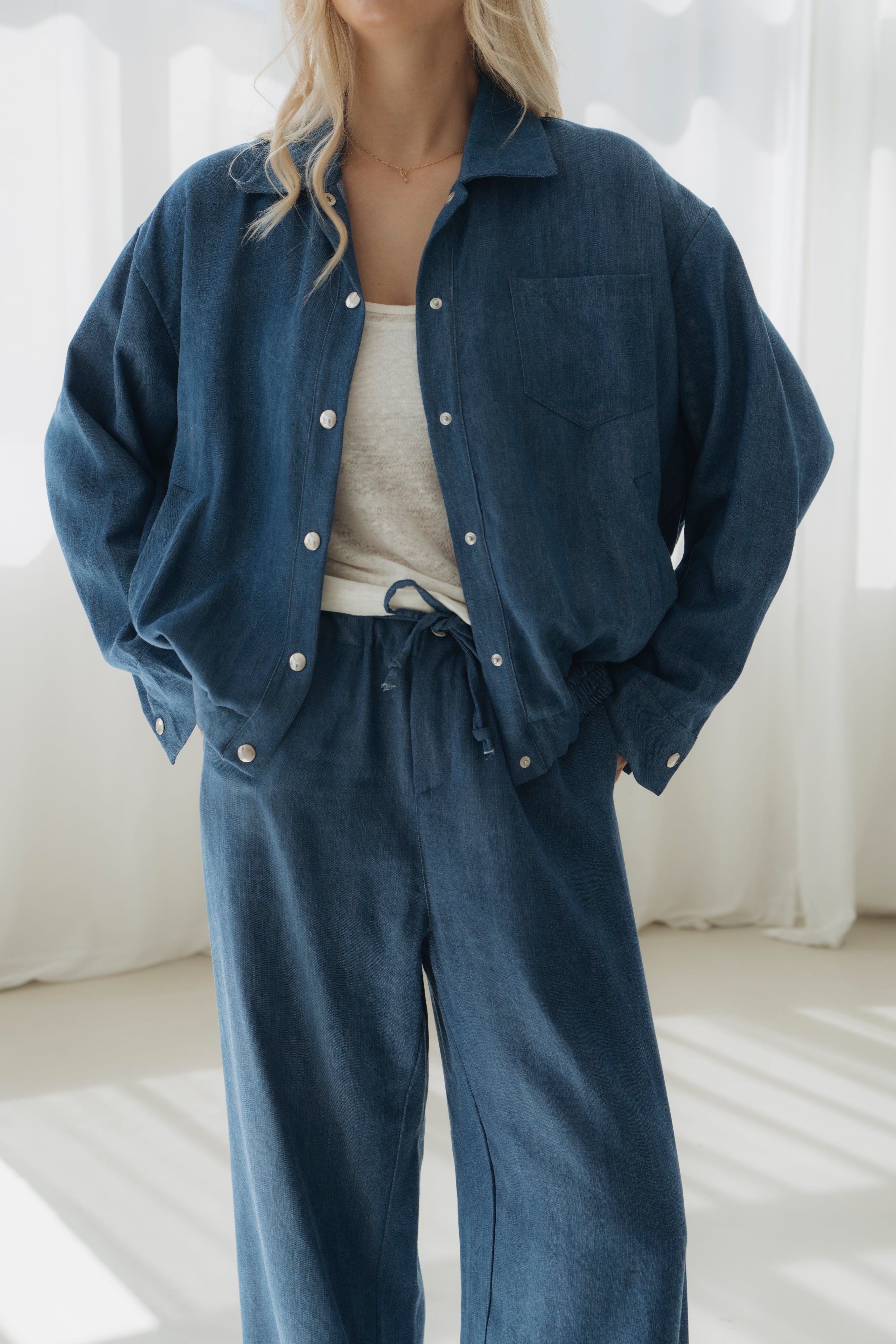 Jeansjacke "MonaDLL" medium blue
