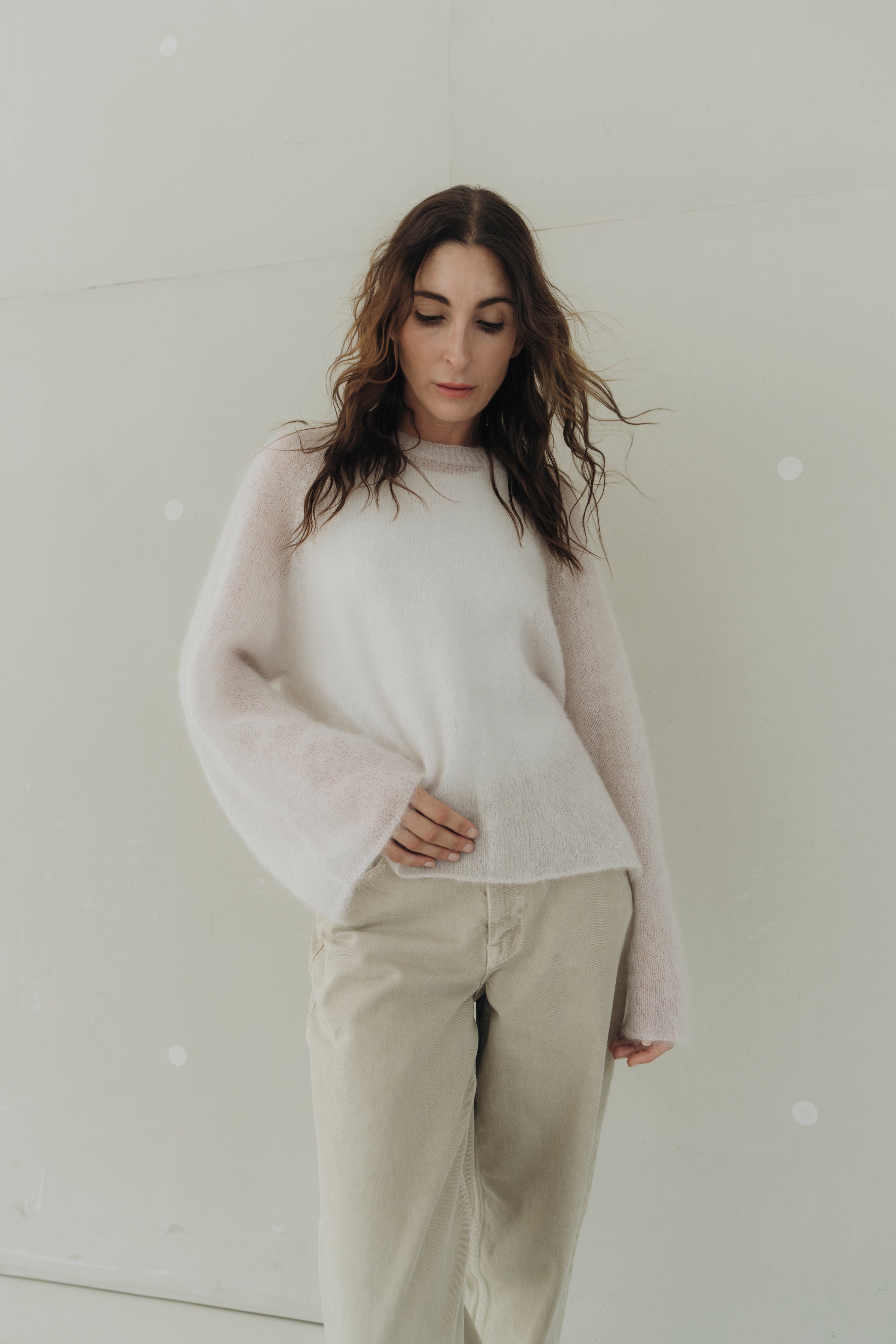 Pullover "SumiDLL" light stone