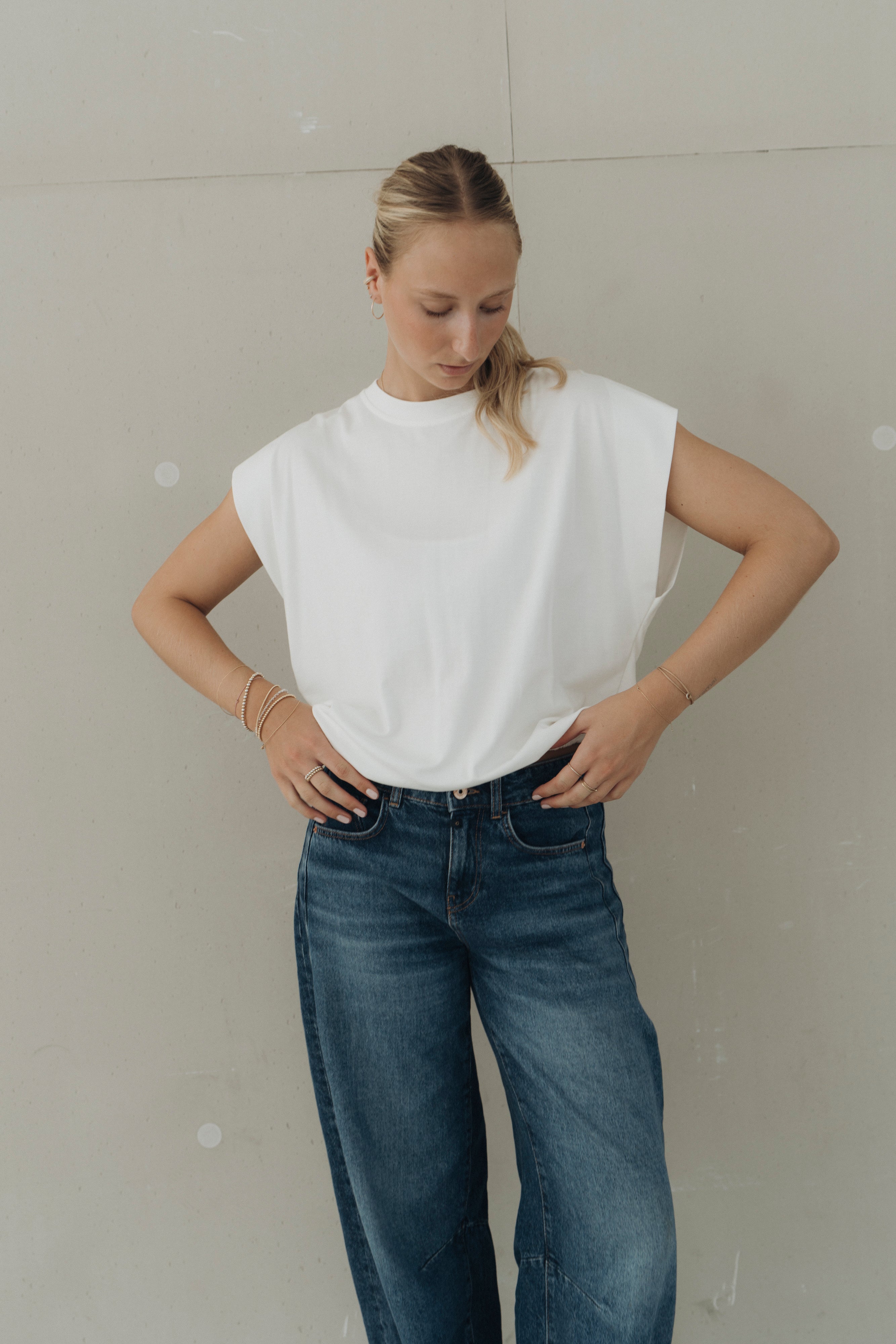 T-Shirt "MelinaDLL" white