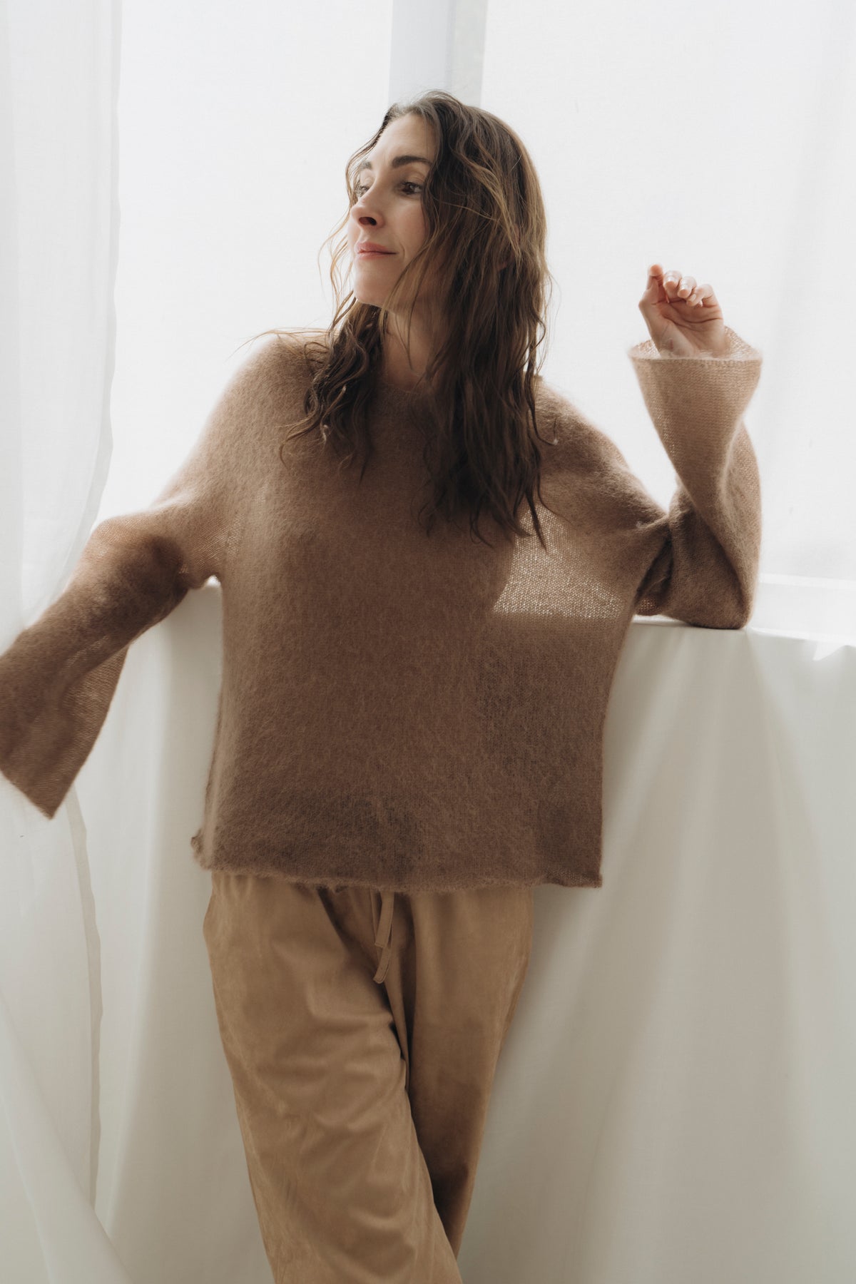 Pullover "SumiDLL" camel