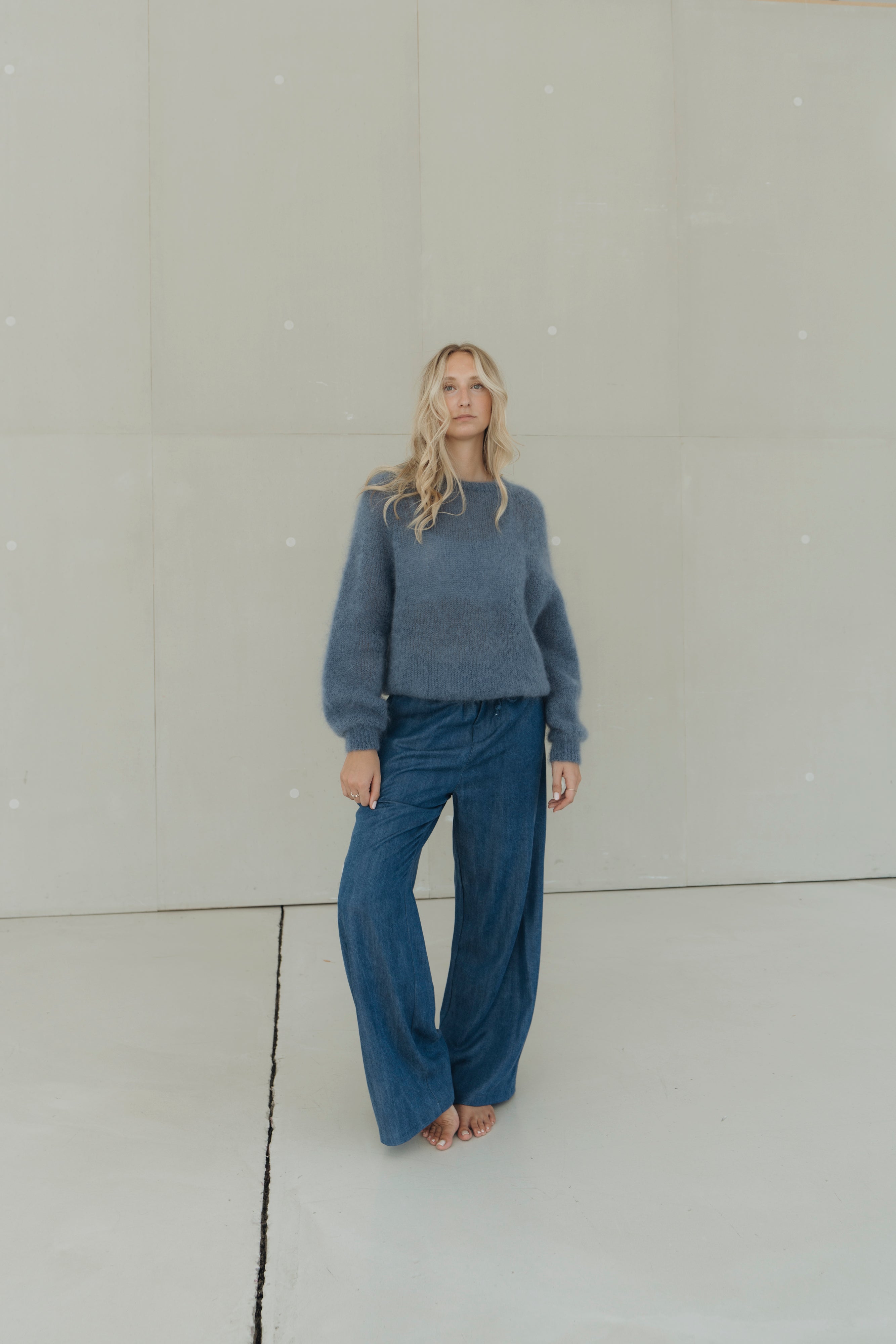 Strickpullover "SavinaDLL" petrolblue