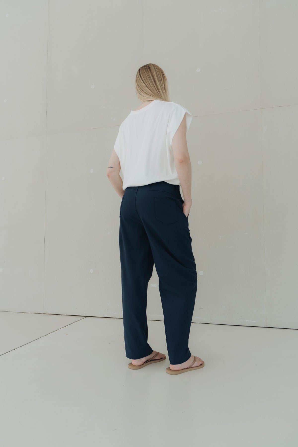 Hose "MaditaDLL" dark navy