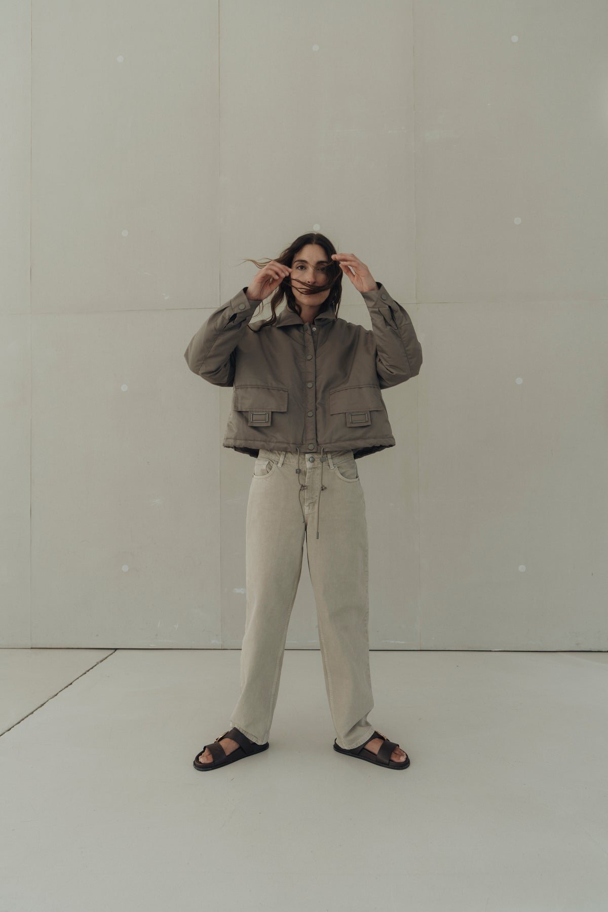 Jacke "NaneDLL" taupe