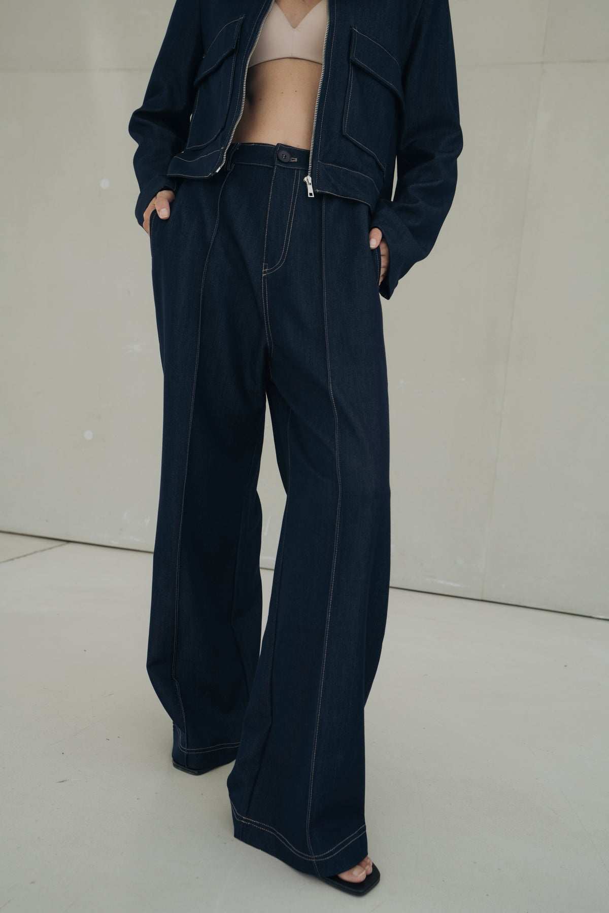 Jeanshose "MargoDLL" raw denim