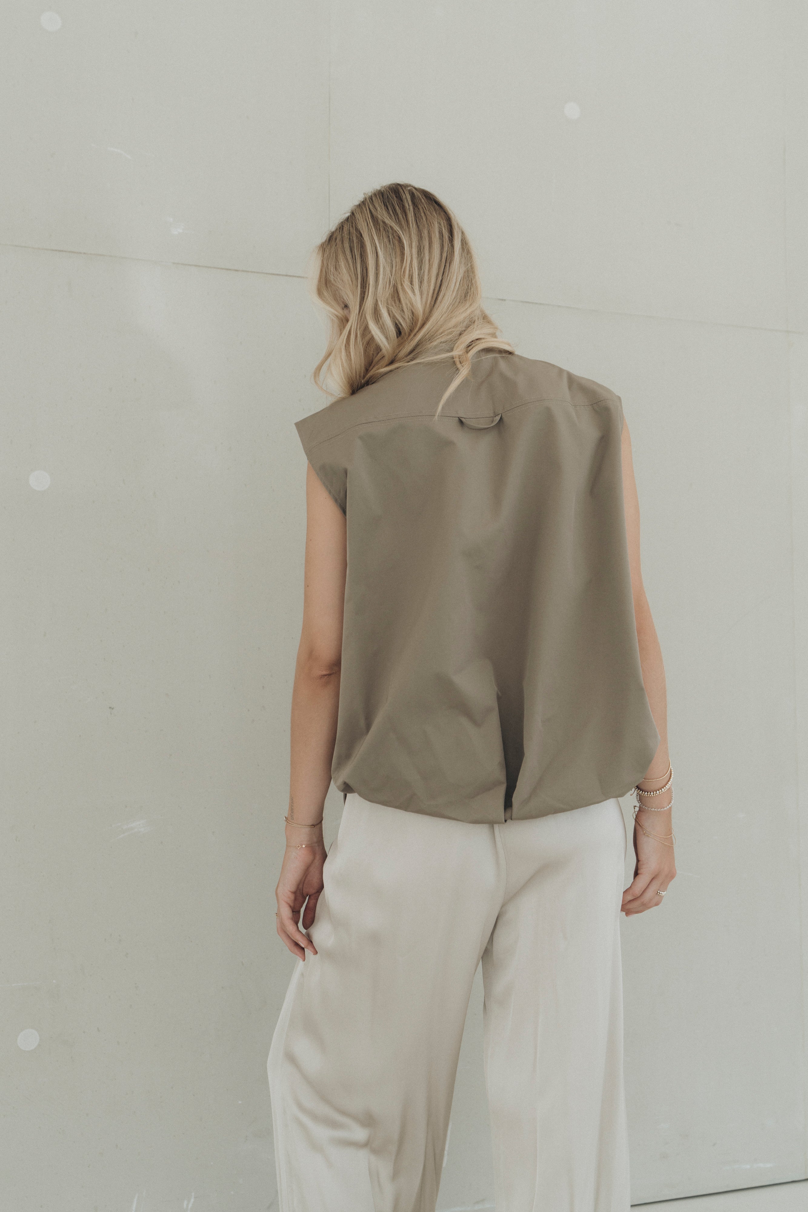 Weste "MiraDLL" taupe
