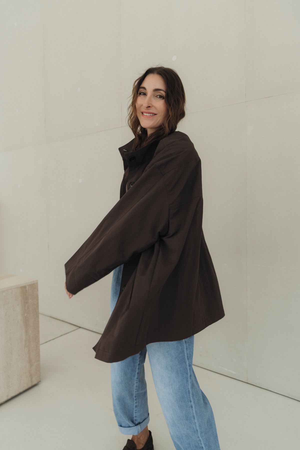 Jacke "MinnaDLL" dark brown