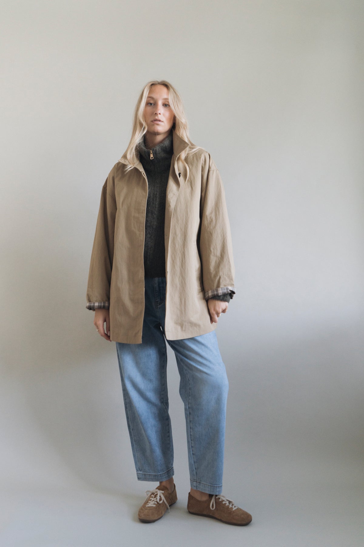 Strickjacke "MetteDLL" khaki