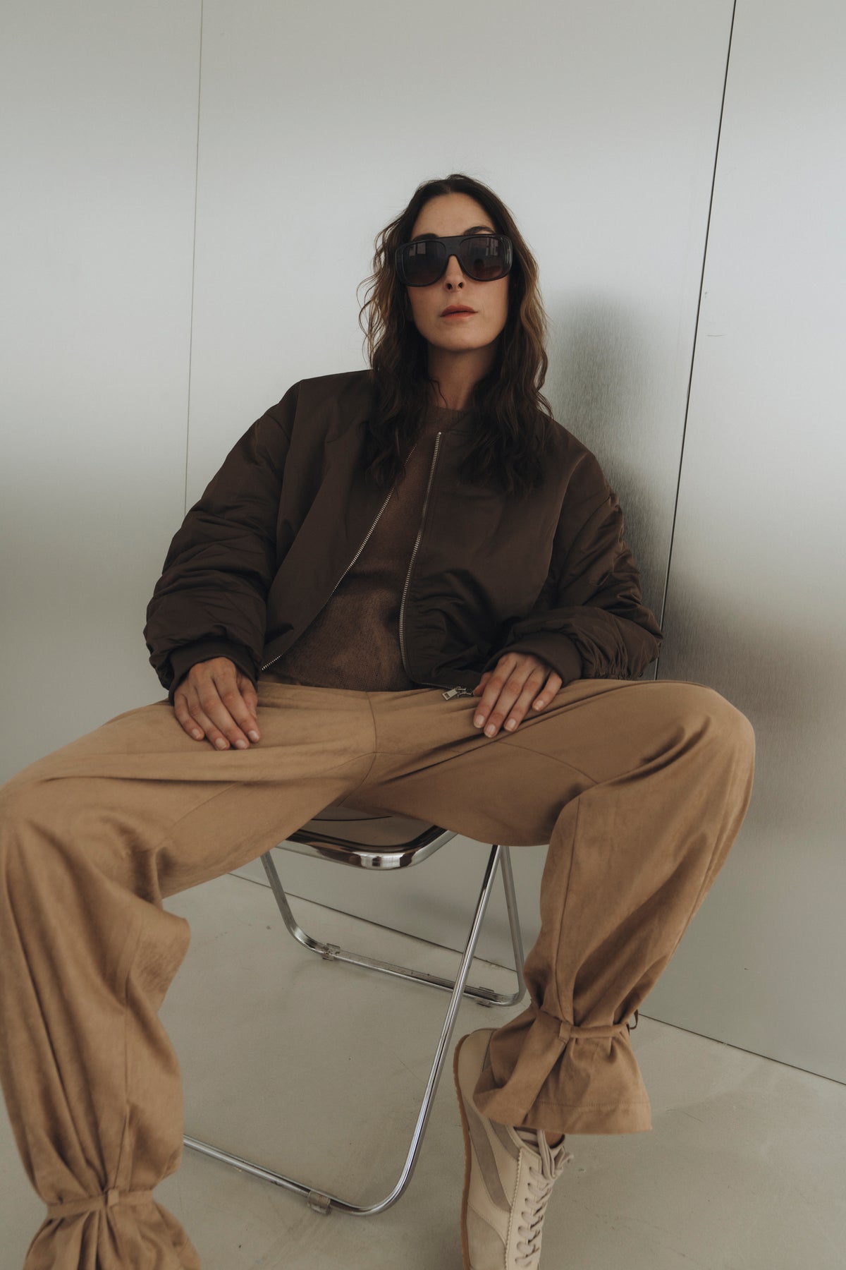Bomberjacke "MerleDLL" brown