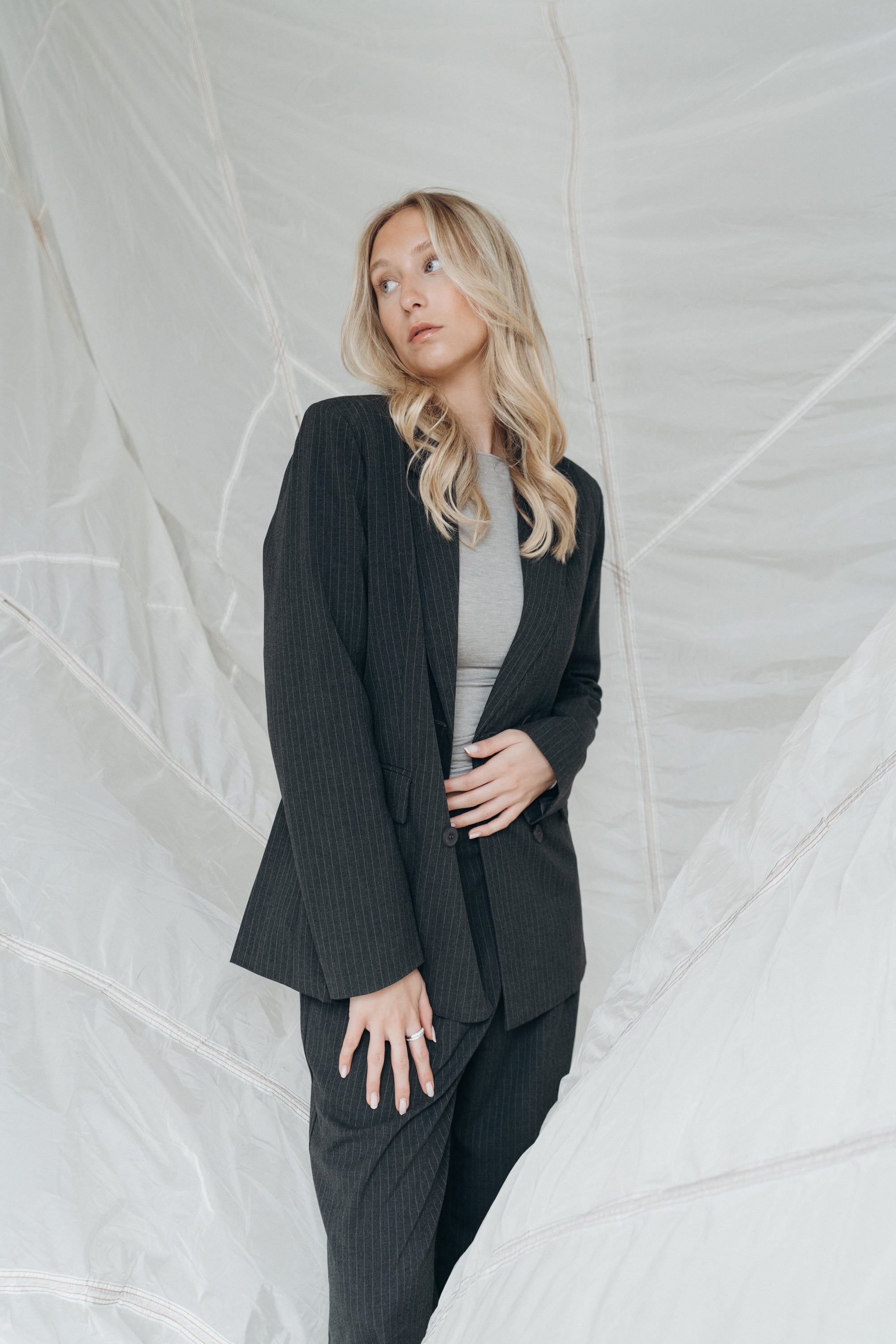 Nadelstreifen-Blazer „CarolineDLL“ antra