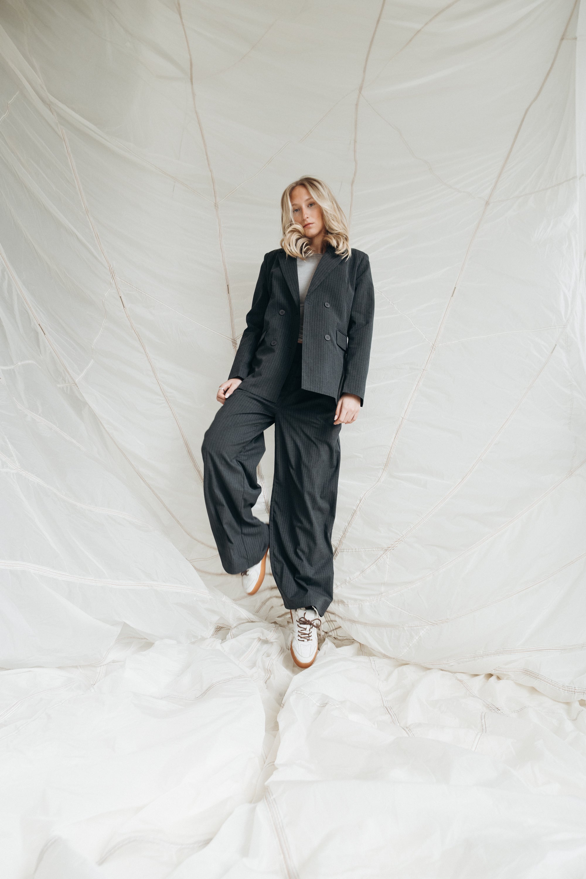 Nadelstreifen-Hose „AmiraDLL“ antra