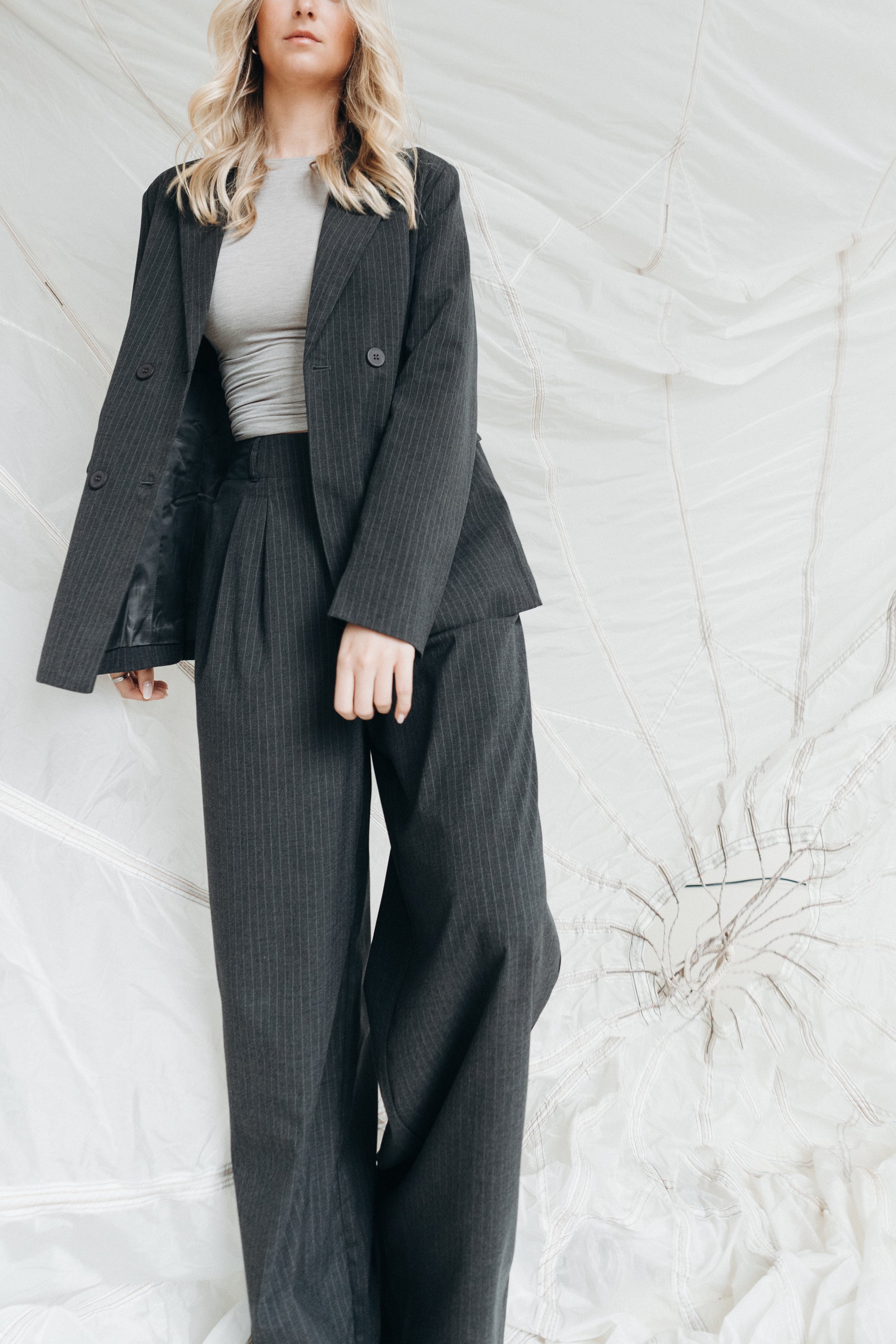 Nadelstreifen-Hose „AmiraDLL“ antra