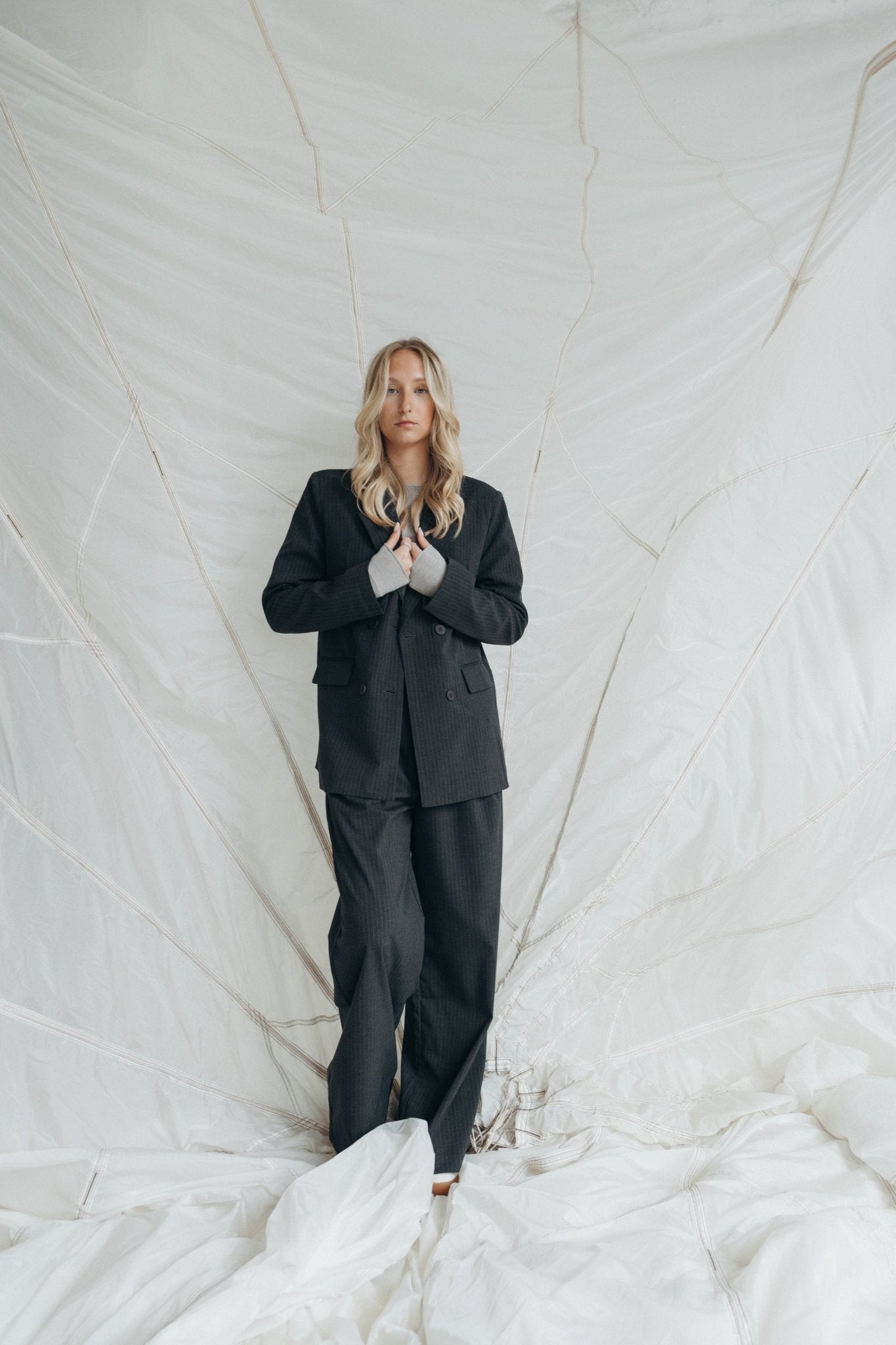 Nadelstreifen - Blazer „CarolineDLL“ antra - Dein Lieblingsladen Concept
