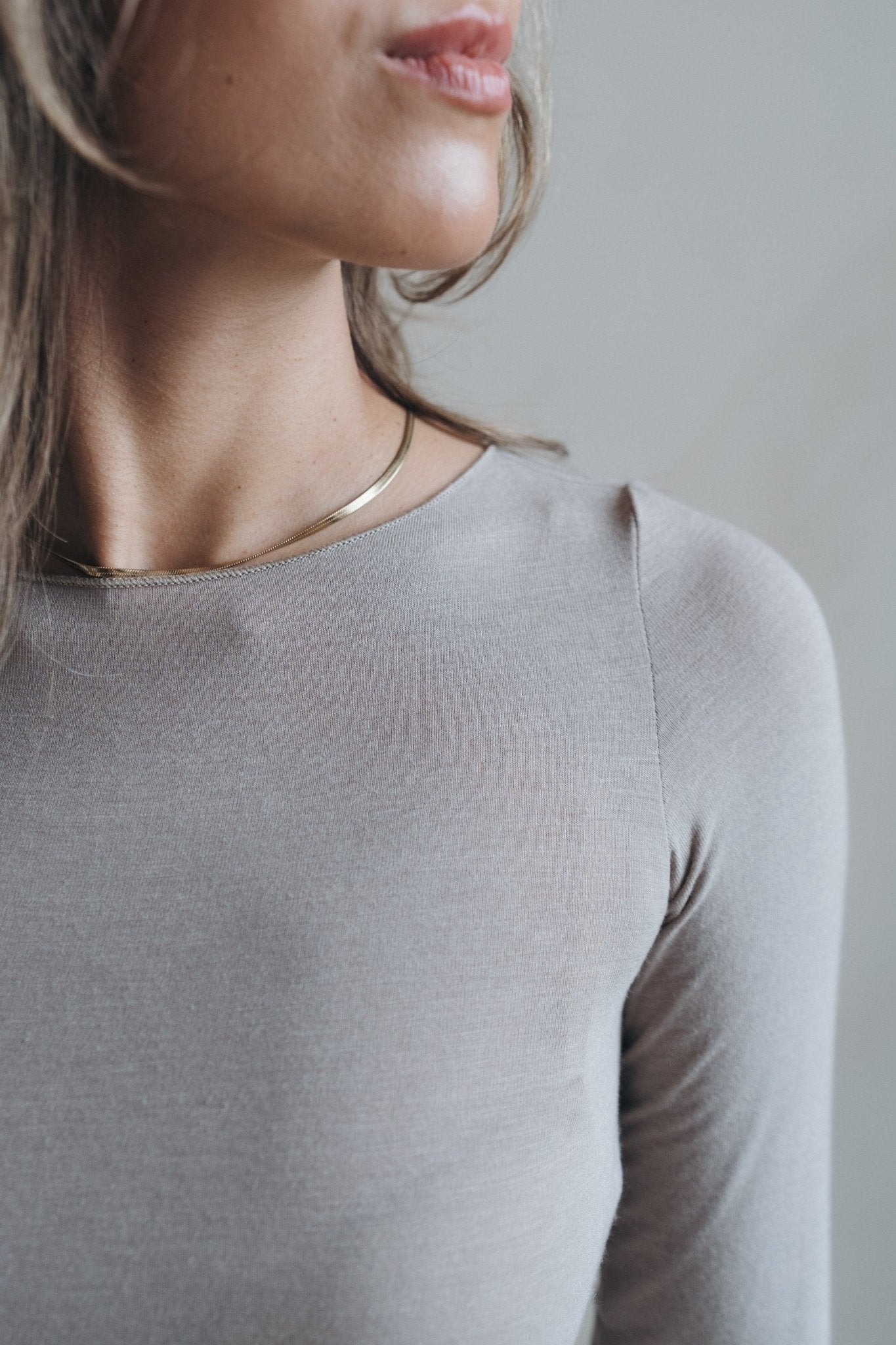 Longsleeve "JonnaDLL" - taupe - Dein Lieblingsladen Concept