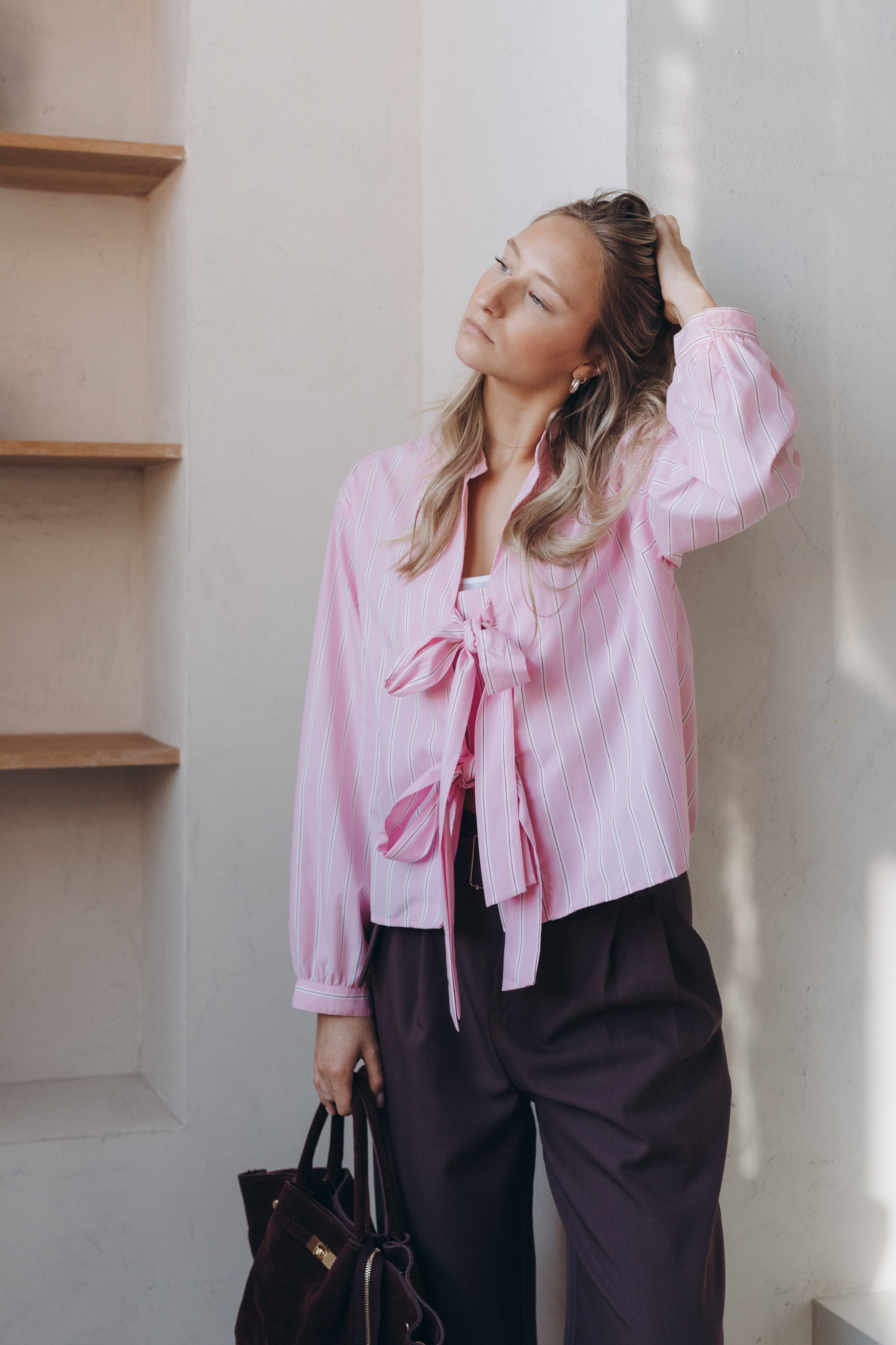 Bluse "SienaDLL" rosa