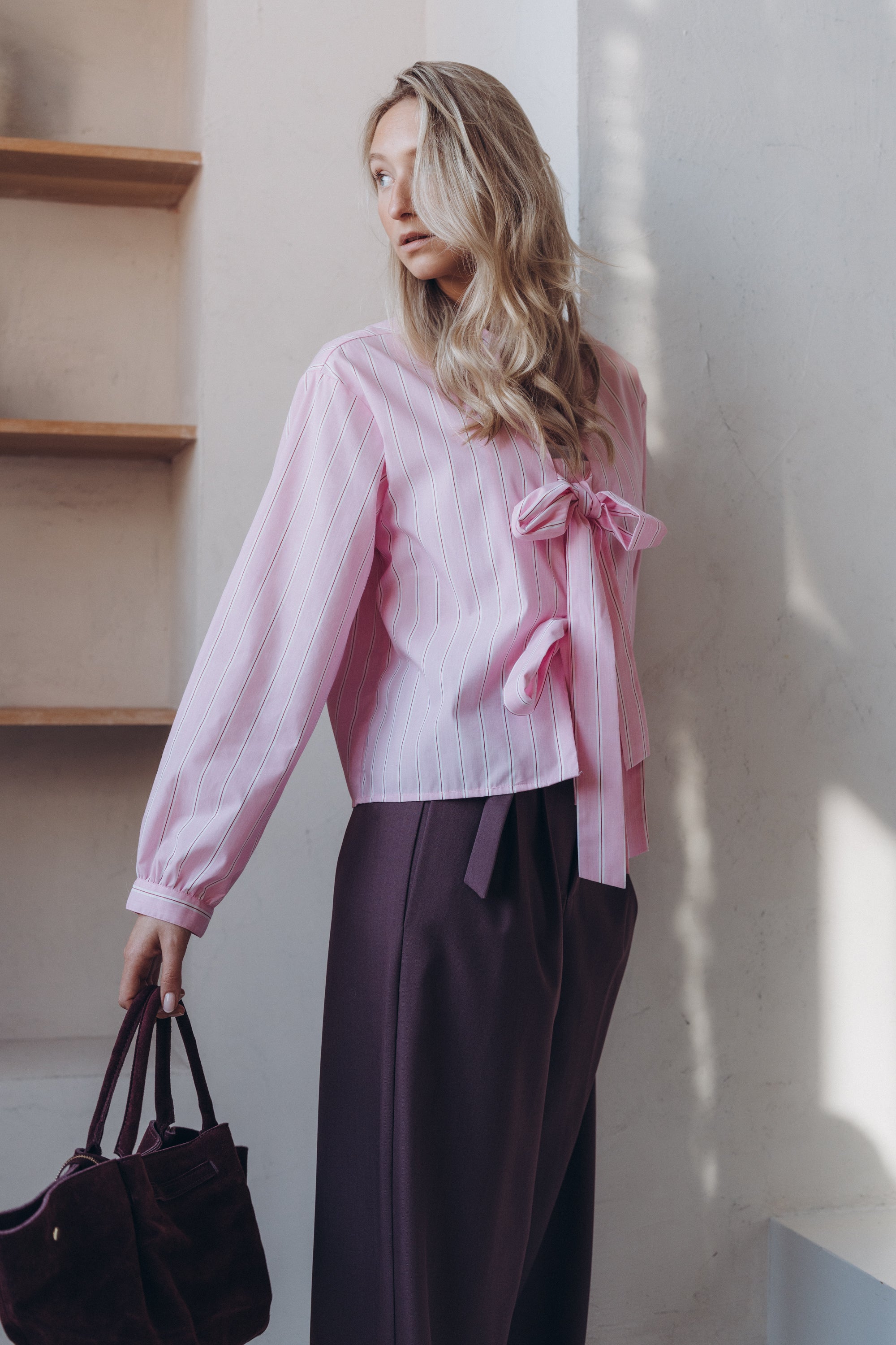 Bluse "SienaDLL" rosa