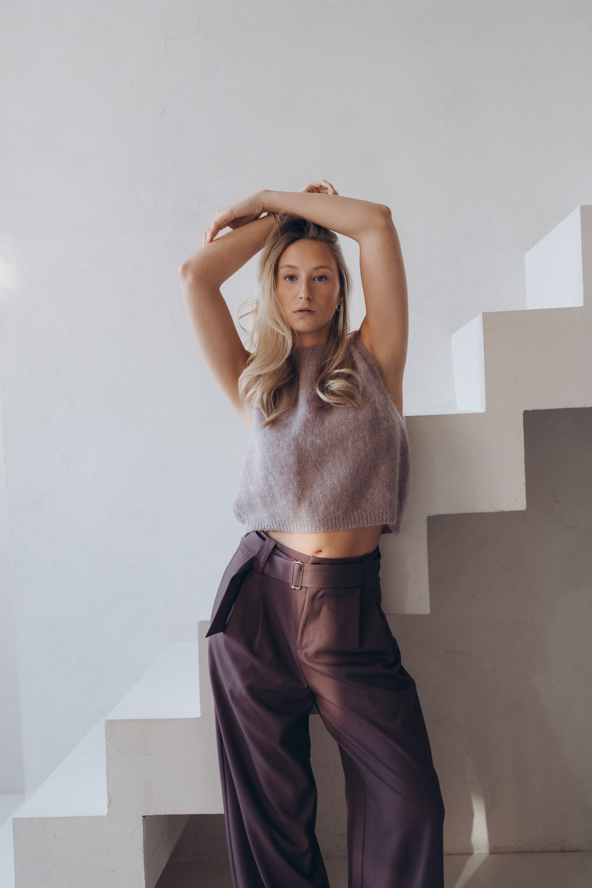 Short Pullunder "SoleaDLL" soft plum