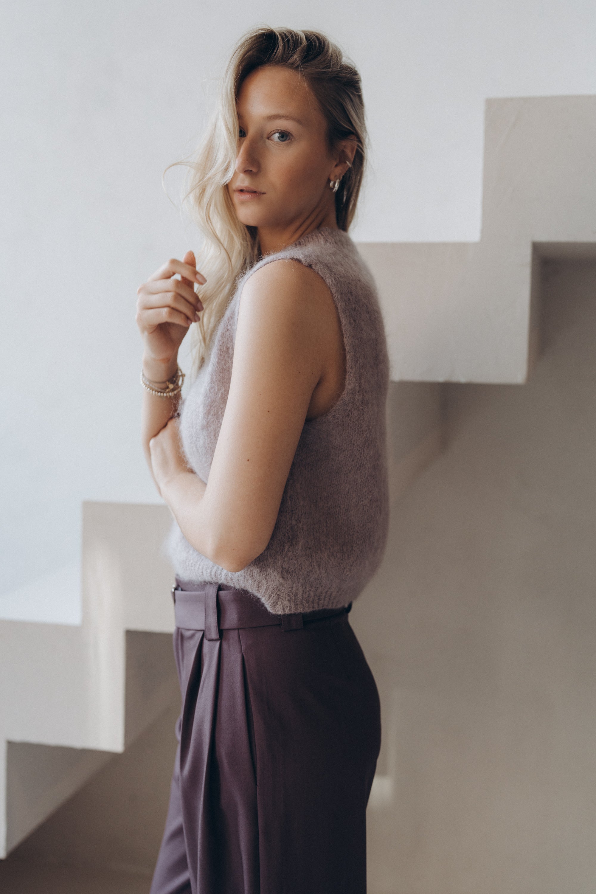 Short Pullunder "SoleaDLL" soft plum