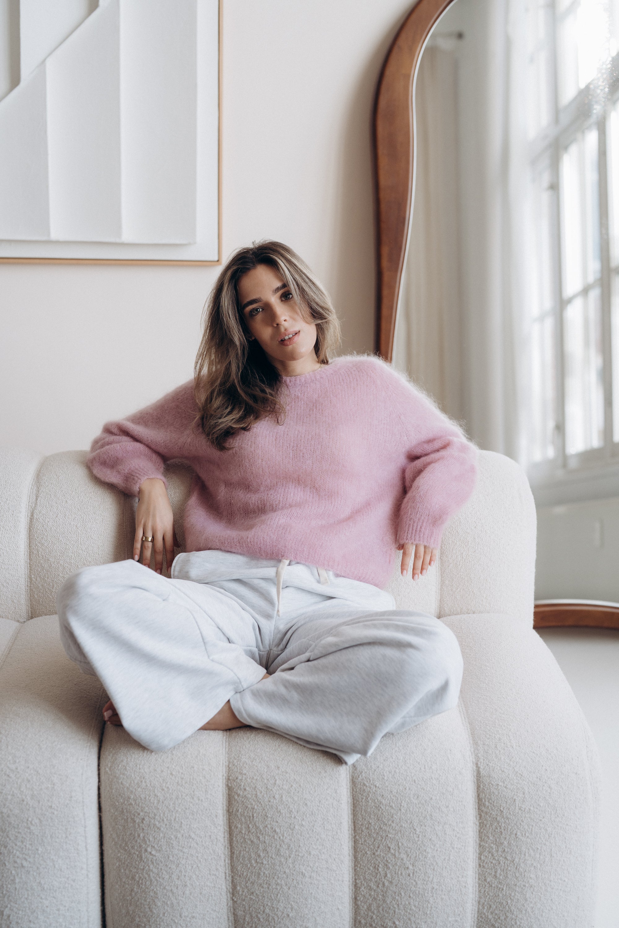 Pullover "SavinaDLL" roseberry