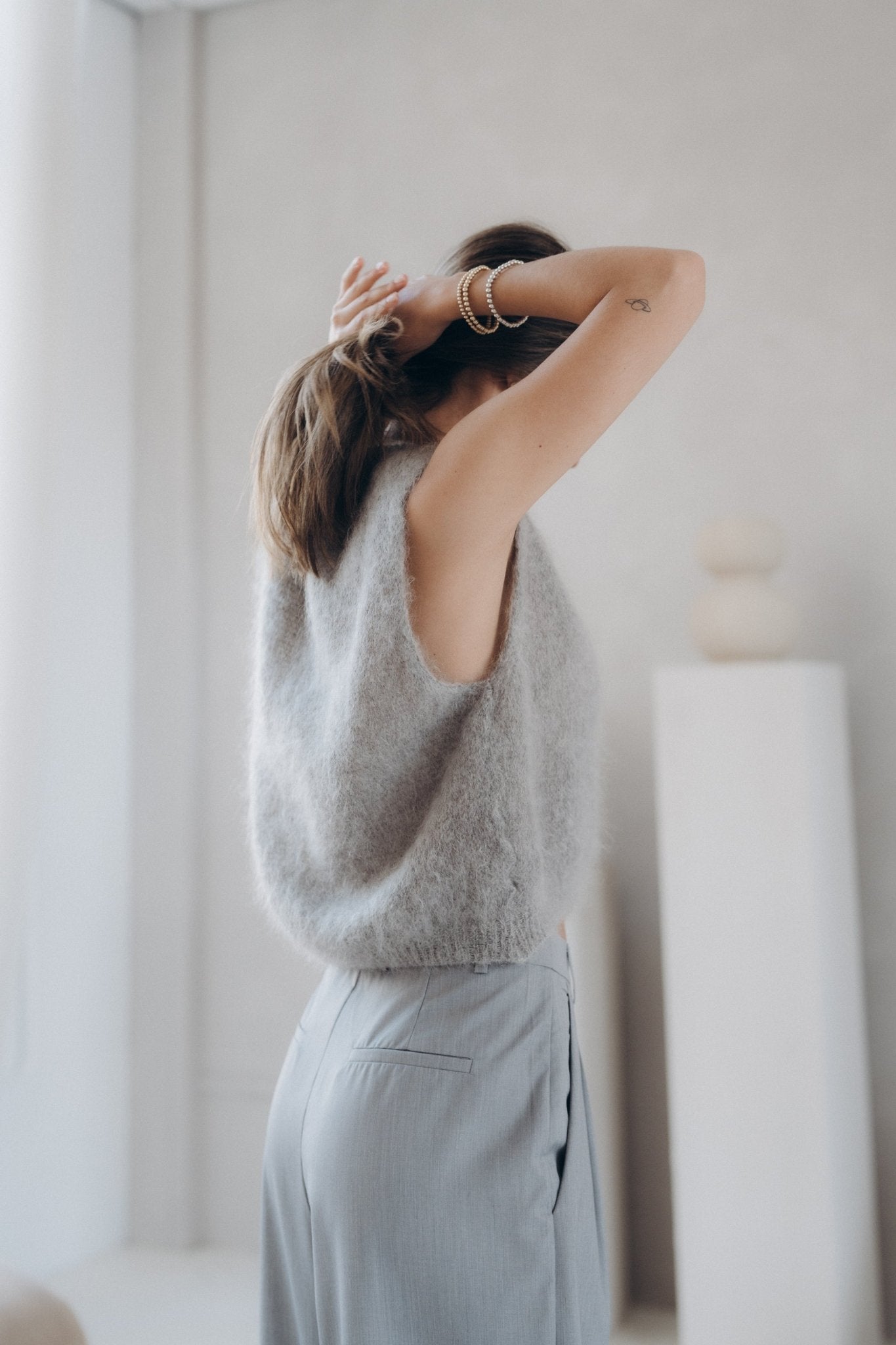 Short Pullunder "SoleaDLL" grey - Dein Lieblingsladen Concept