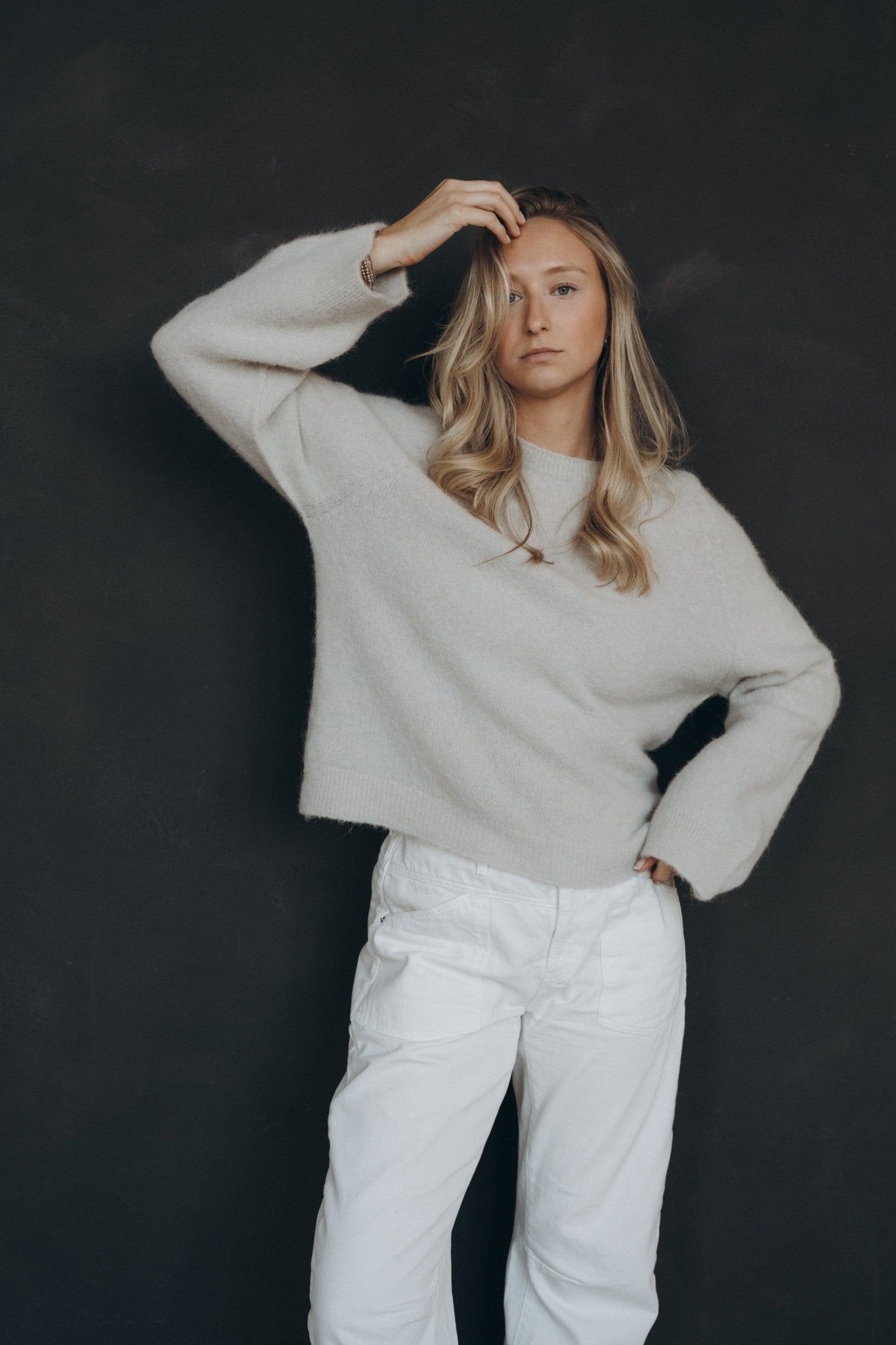 Pullover "SelaDLL" cloud dancer - Dein Lieblingsladen Concept