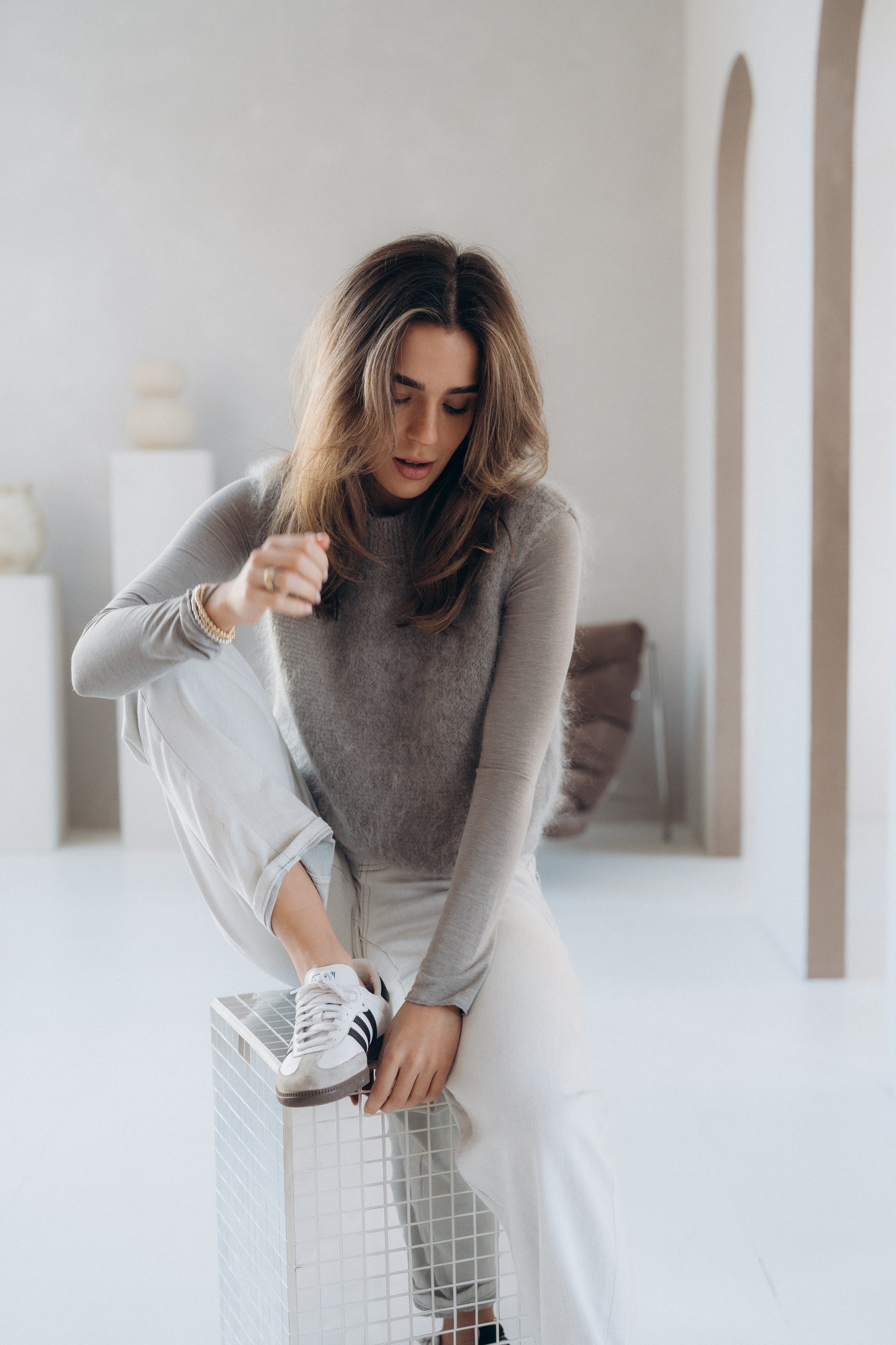 Short Pullunder "SoleaDLL" grey